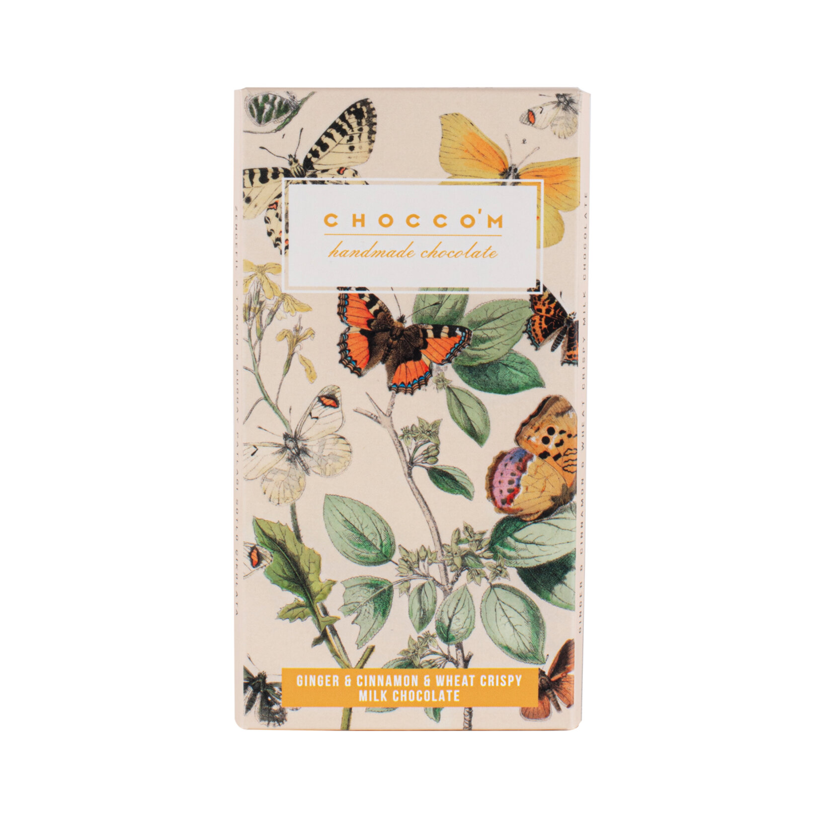 Choccom Zencefil Tarçın Buğday Patlağı Sütlü Çikolata75g