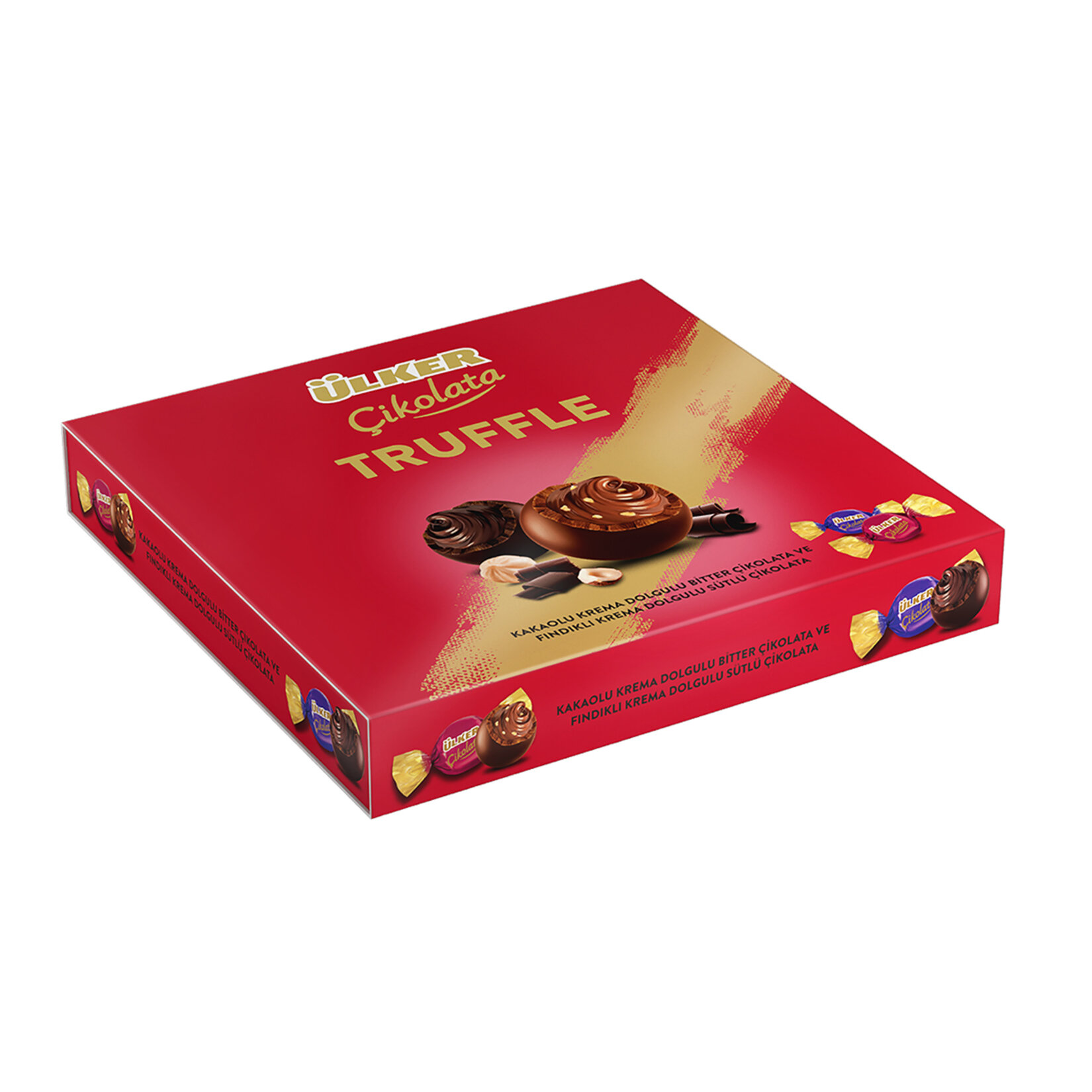 Ülker Dolgulu Sütlü & Bitter Çikolata Truffle 289G
