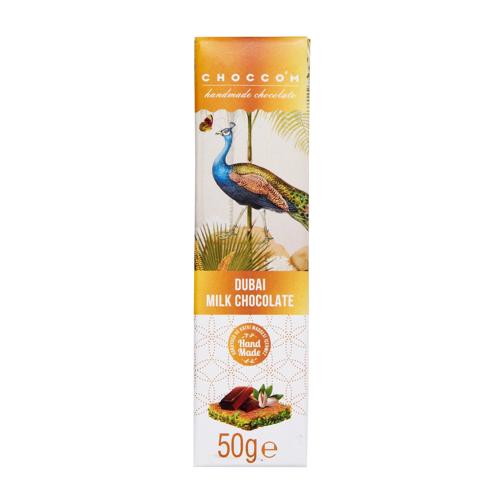 Choccom Sütlü Dubai Çikolatası 50 G