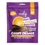 Mely Şeker İlavesiz Çikolata Kaplı Dondurulup Kurutulmuş Portakal 50 G