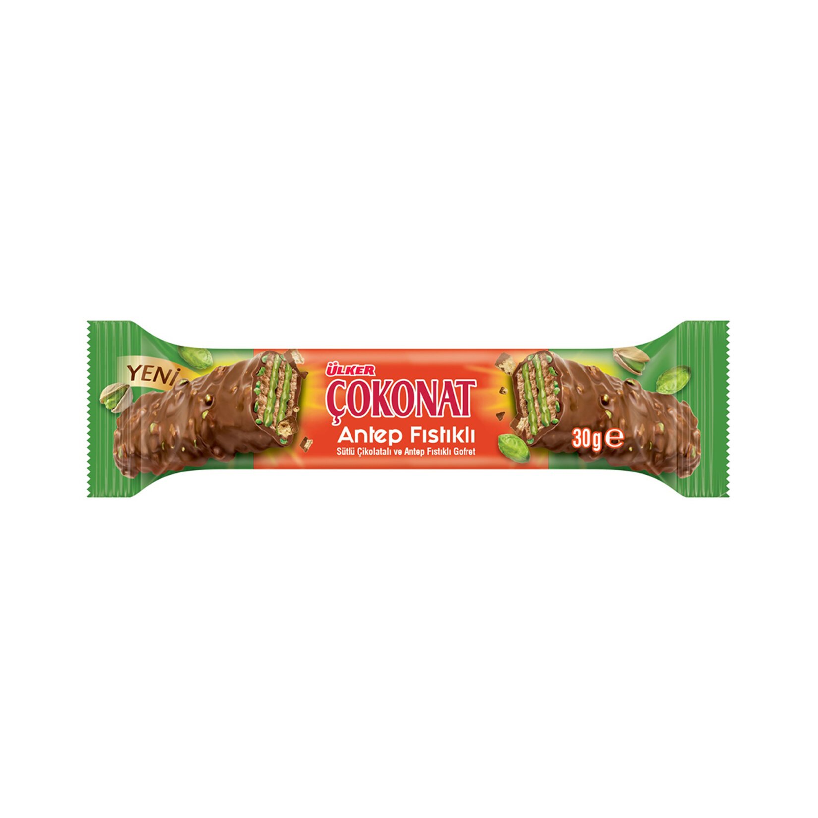 Ülker Çokonat Antep Fıstıklı 30 G