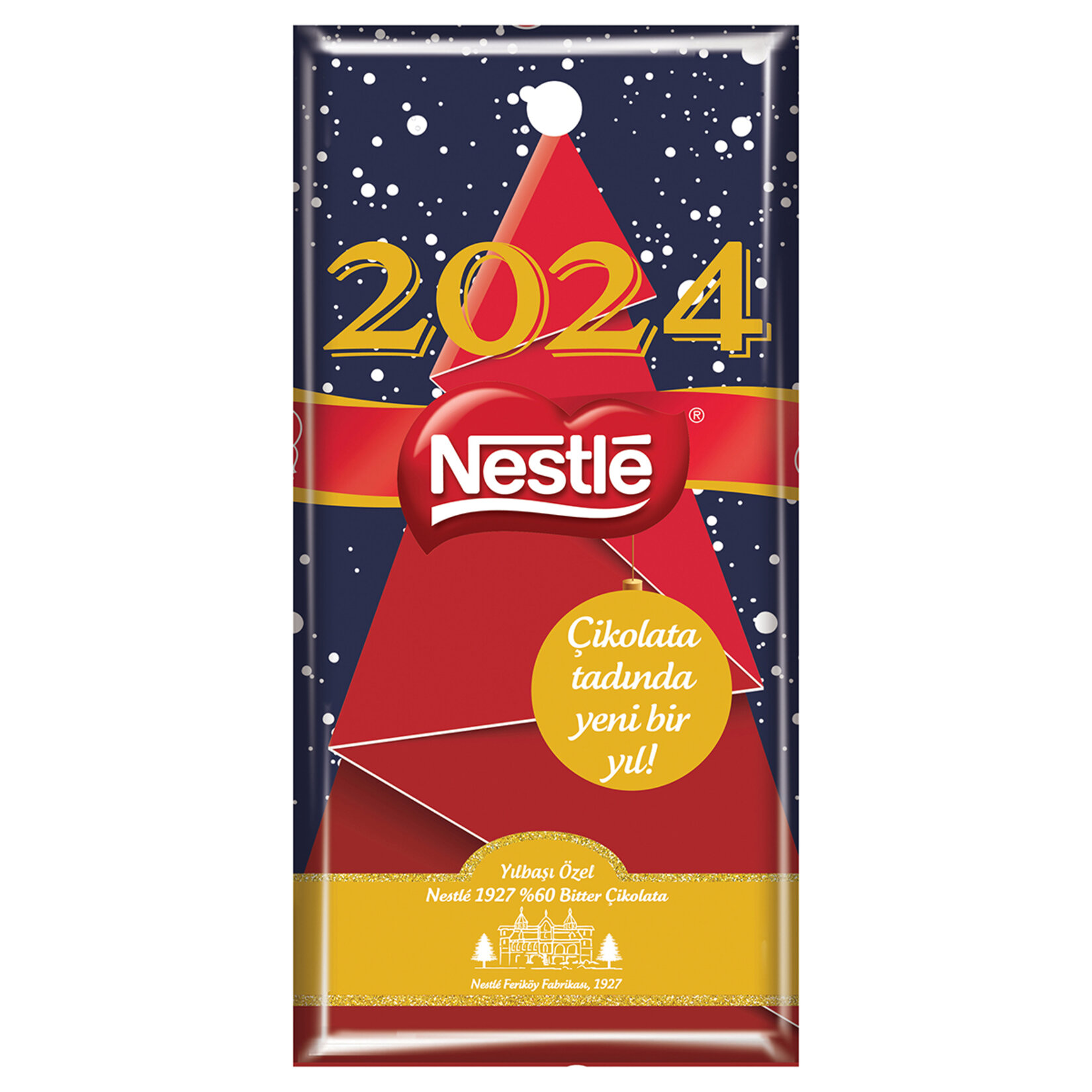 Nestle 1927 Bitter Çikolata Yılbaşı Özel 65G