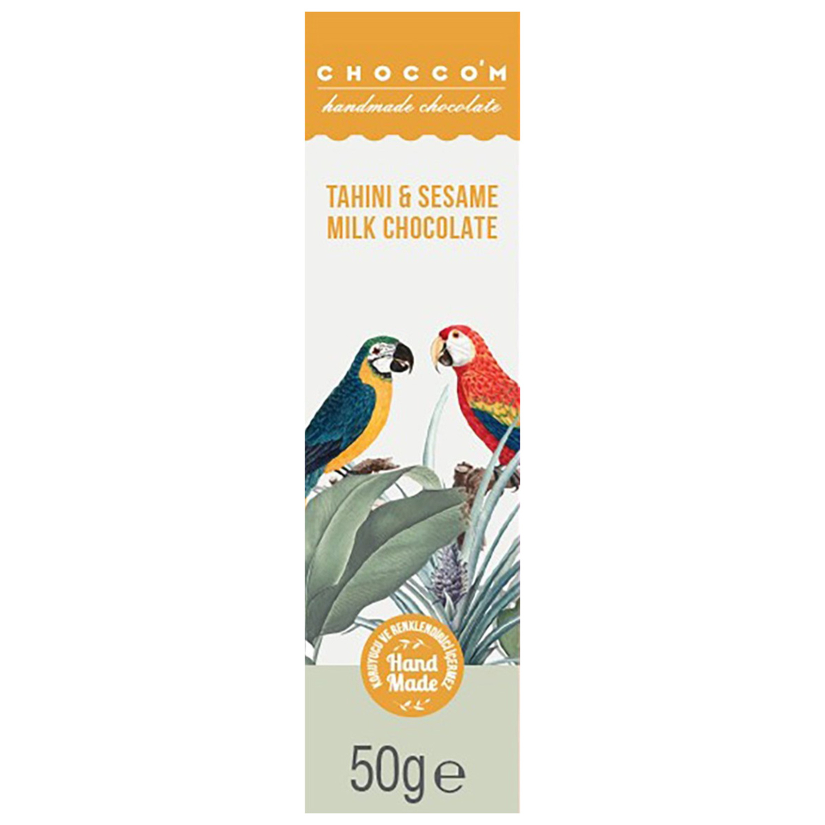 Choccom Tahin Susam Fındık Dol.sütlü Çik. 50 G