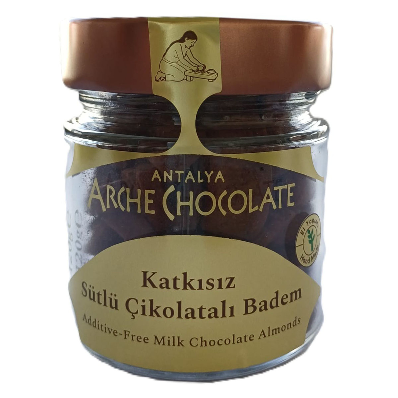 Antalya Arche Chocolate Sütlü Çikolatalı Badem 120 G