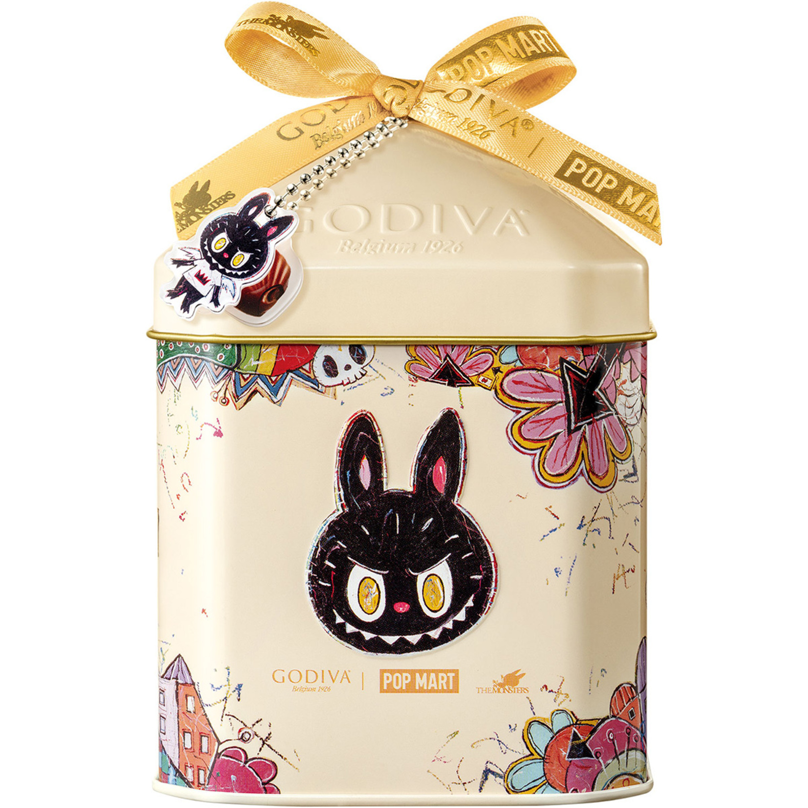 Godiva Mp Oyster Labubu Tin Box 84 g