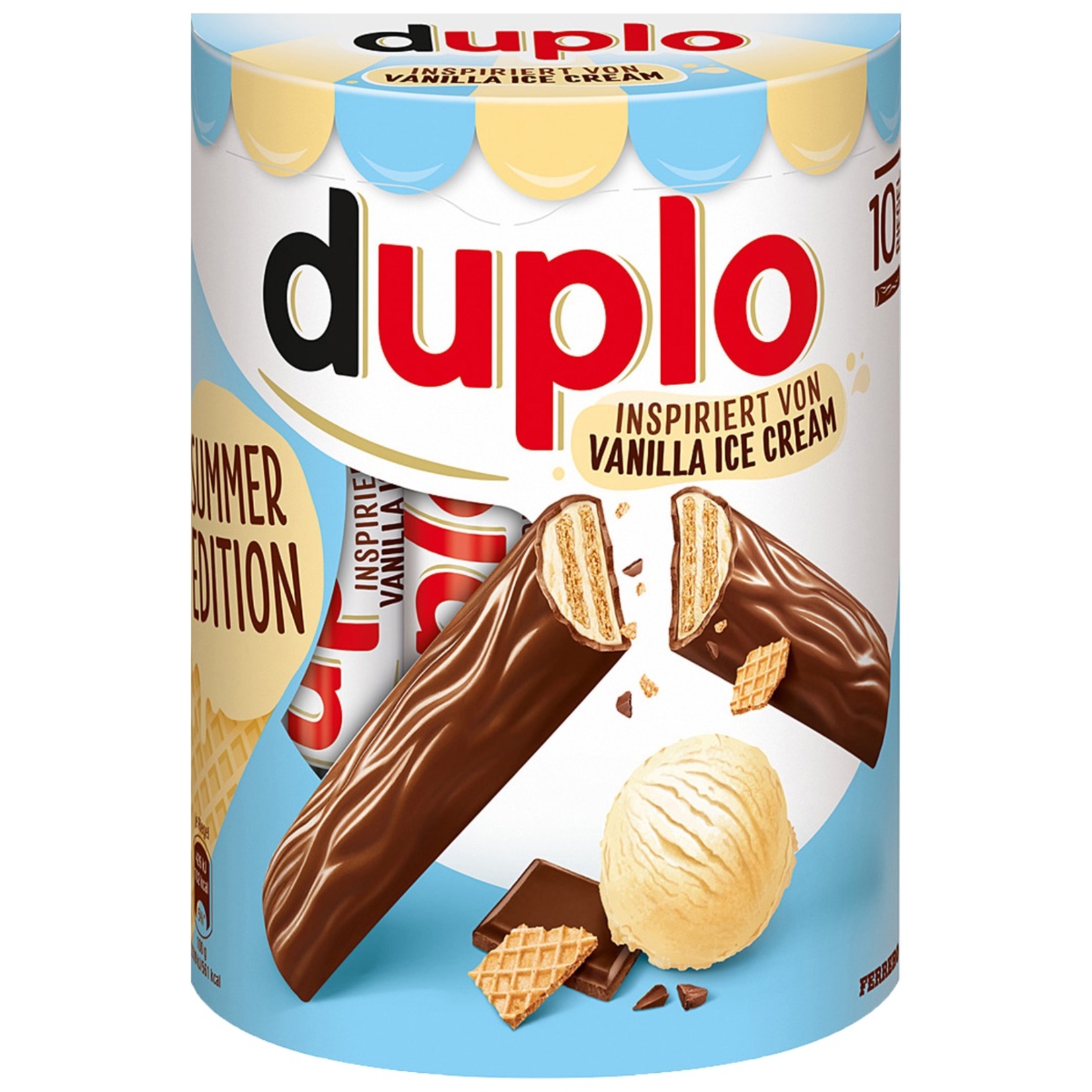 Duplo Vanilya Aromalı Kremsos Dolgulu Çikolatalı Bar 182 G