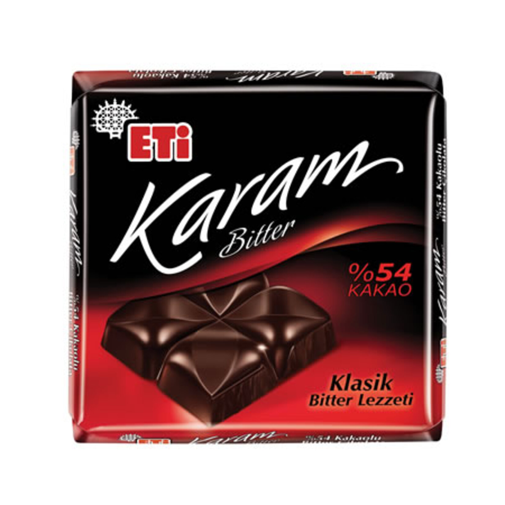 Eti Karam %54 Kakao Kare Çikolata 70 G