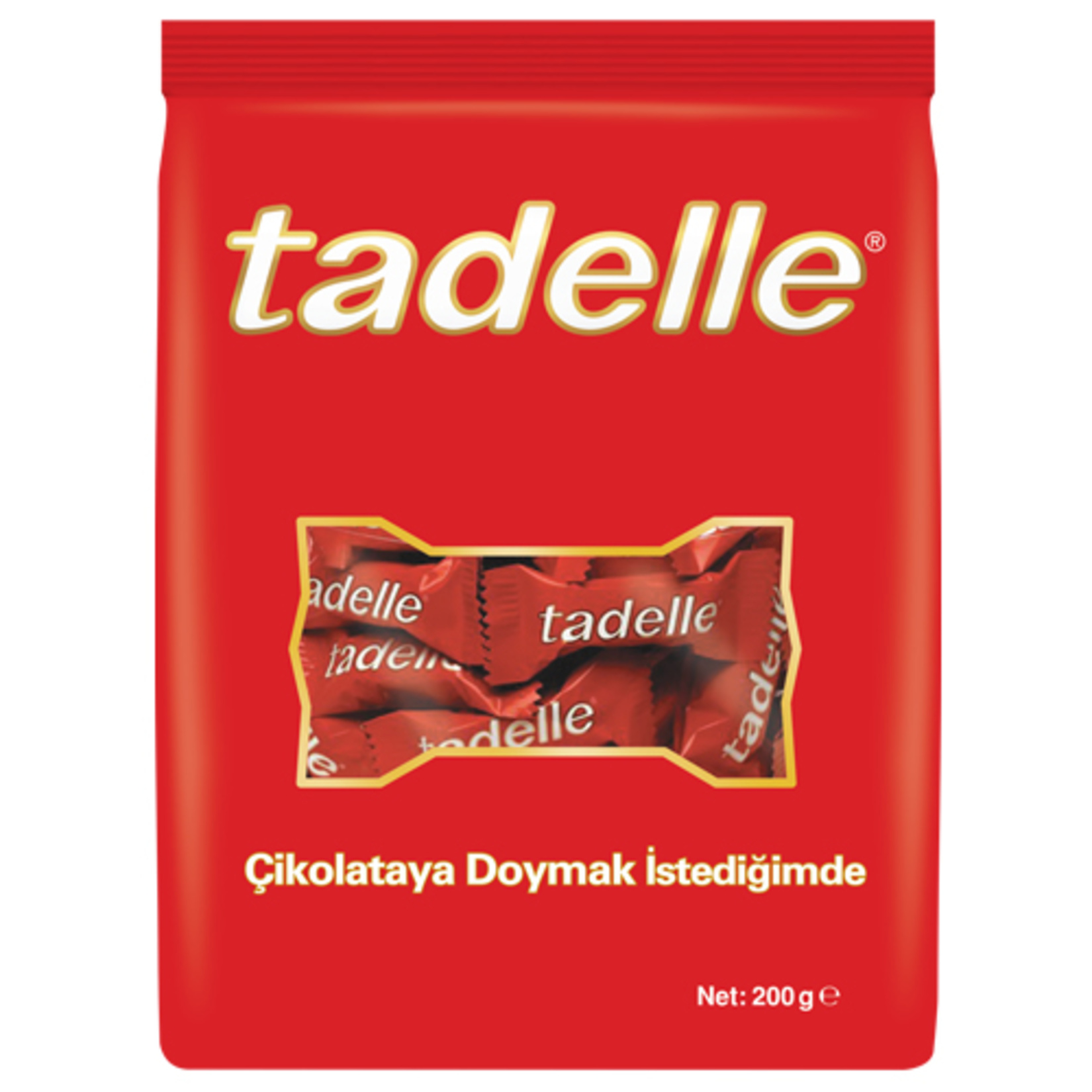 Tadelle Fındık Dolgulu Sütlü Çikolata Poşet 200 G