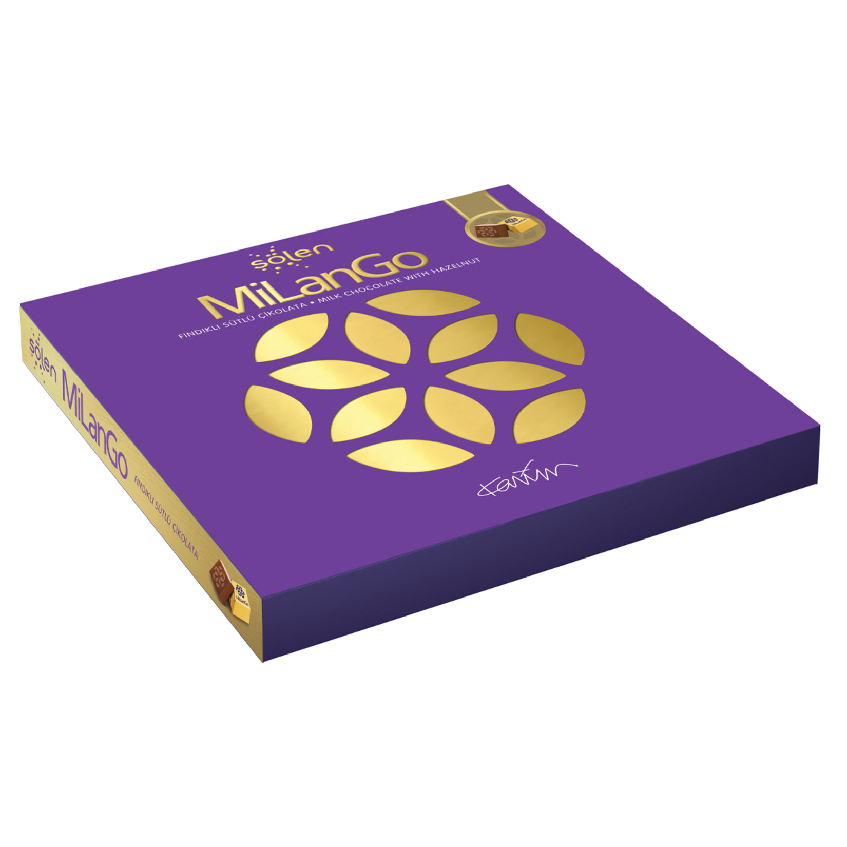 Milango Fındıklı Sütlü Çikolata 243 G