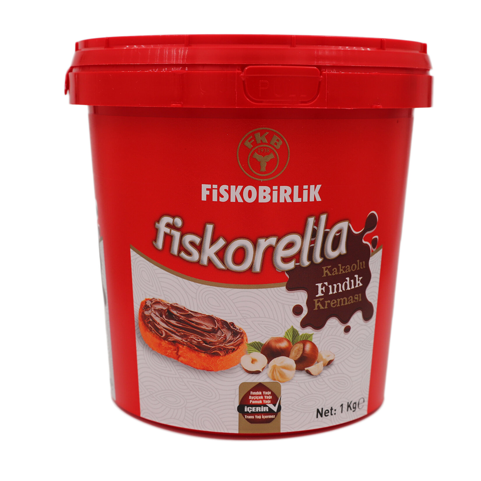 Fiskobirlik Fiskorella Kakaolu Fınd. Kreması 1000G