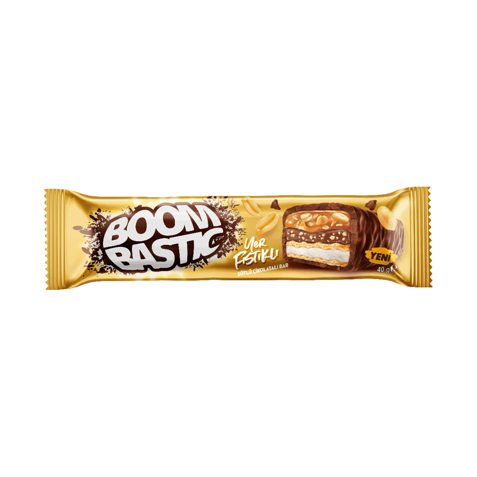 Boombastıc Y.fıstıklı Sütlü Çikoata.bar Gofret 40G
