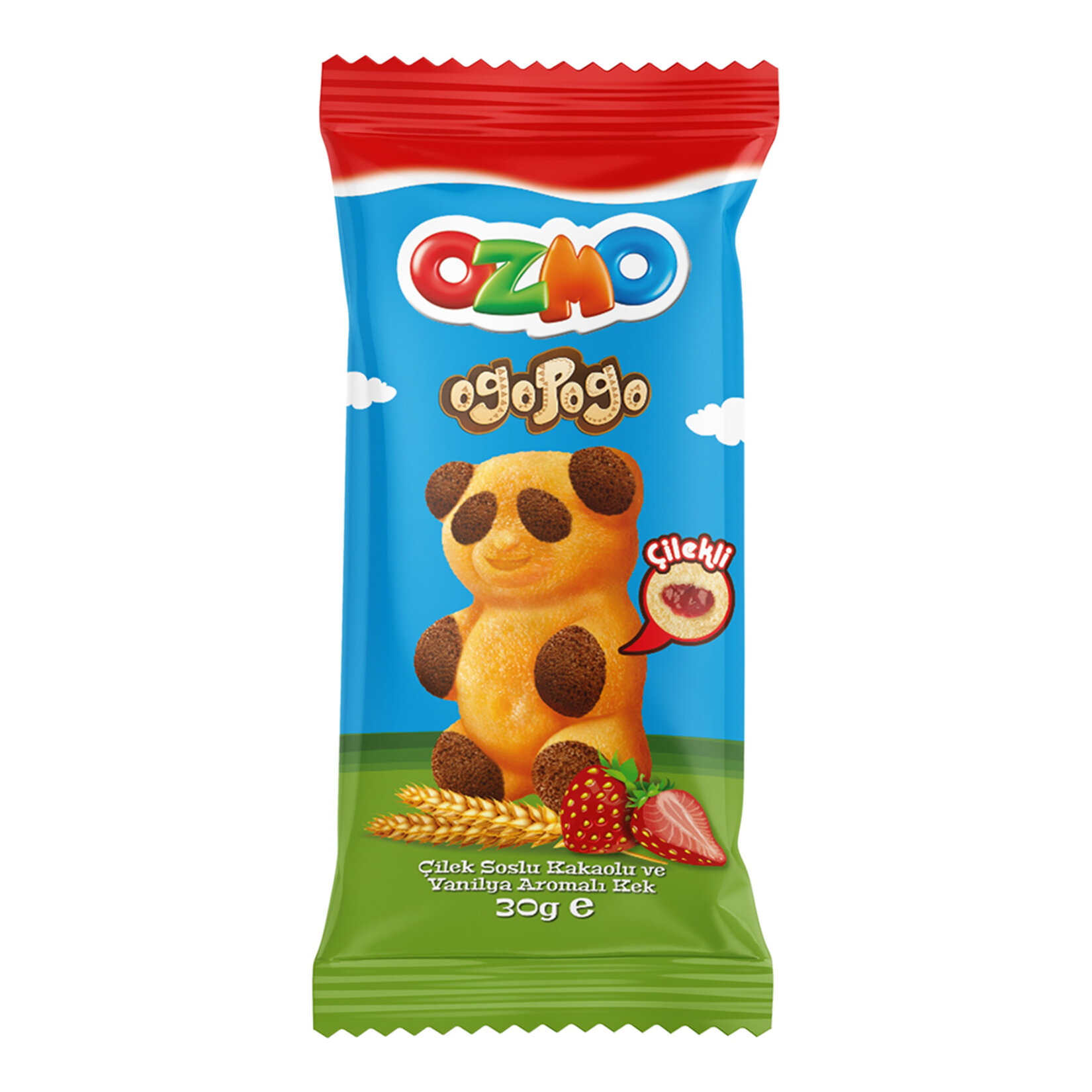 Ozmo Ogopogo Çilekli Kek  30 G