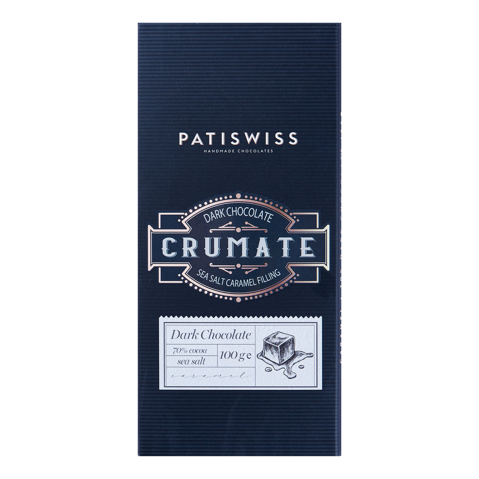 Patiswiss Deniz Tuzlu Karamelli Bitter Çikola100 G
