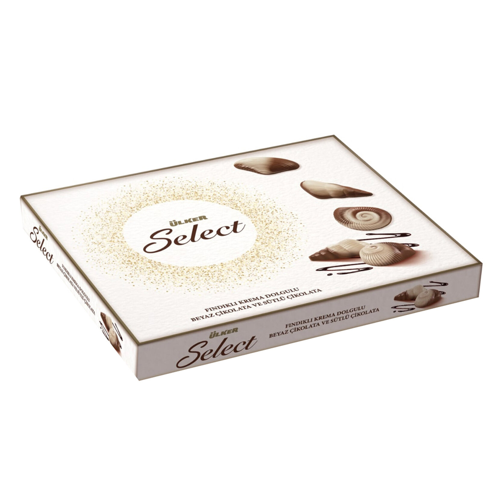 Ülker Select Fındıklı Beyaz Ve Sütlü Çikolata 240 G