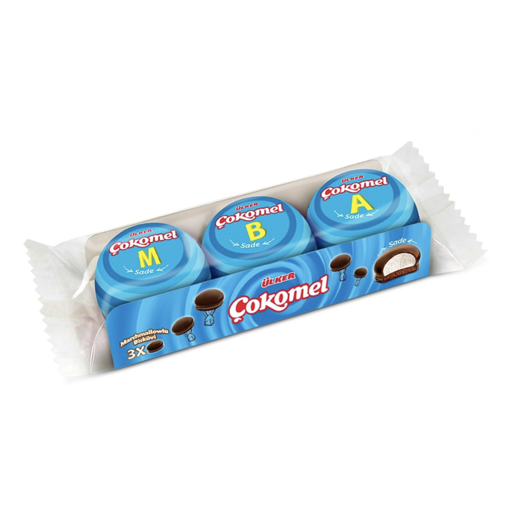 Ülker Çokomel Marshmallow Sade 36G