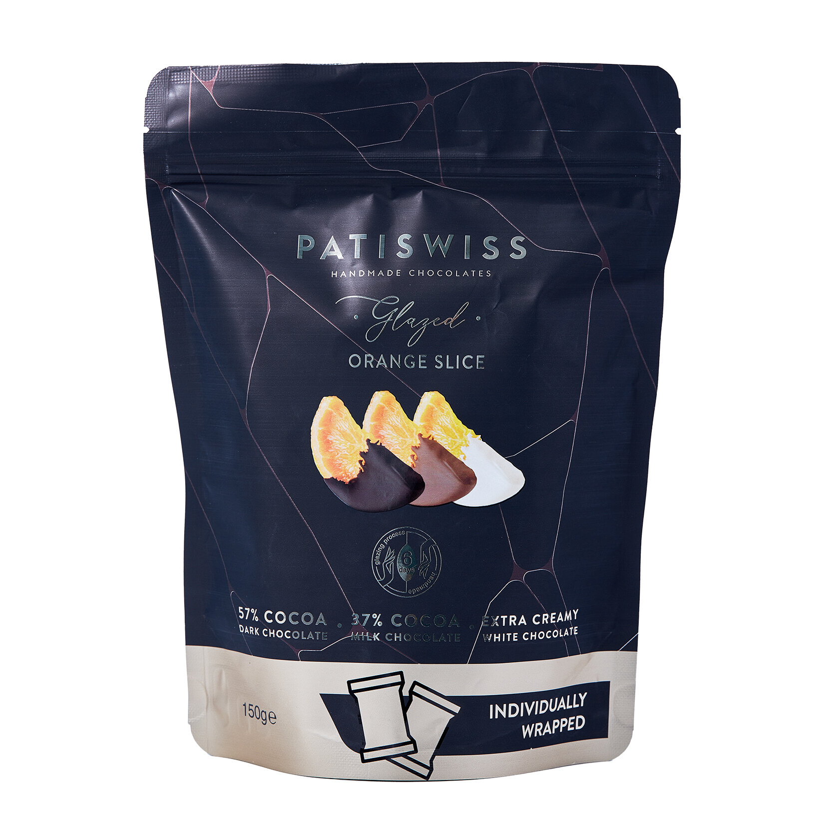 Patiswiss İkramlık Portakal Dilimi 150 G