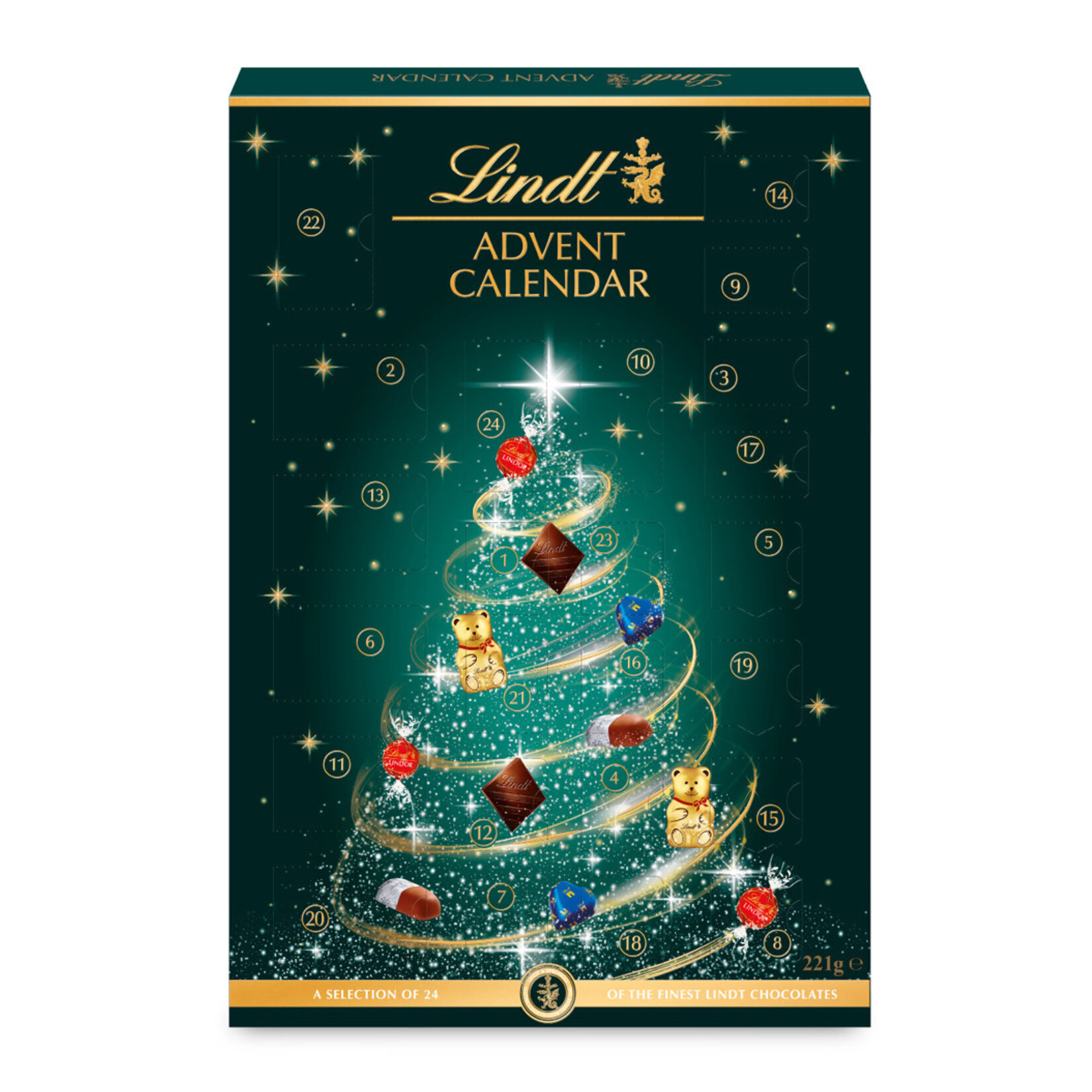 Lindt Tree Calendar Çikolata 221 G