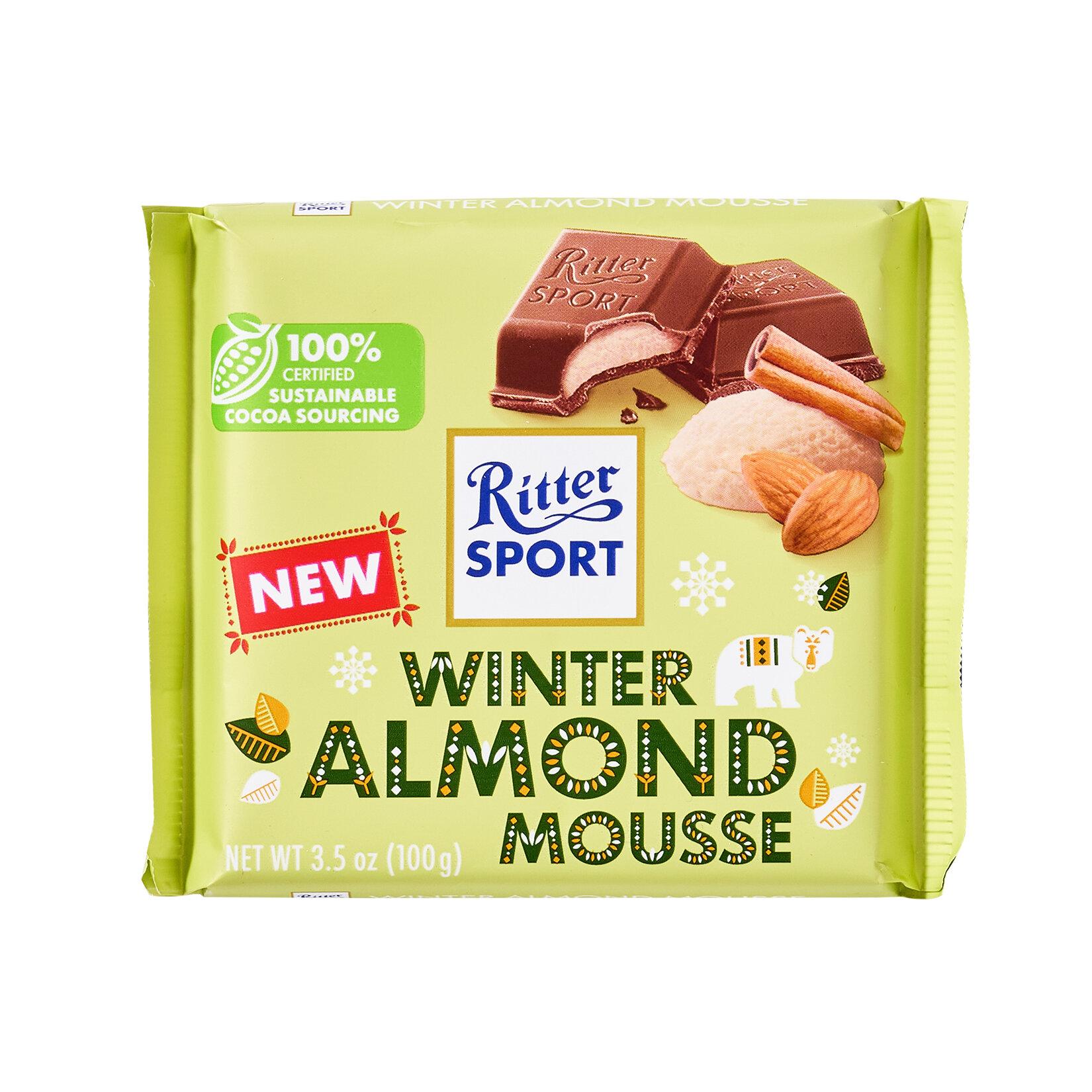 Ritter Badem Bazlı Krema Dolgulu Sütlü Çikolata 100 G