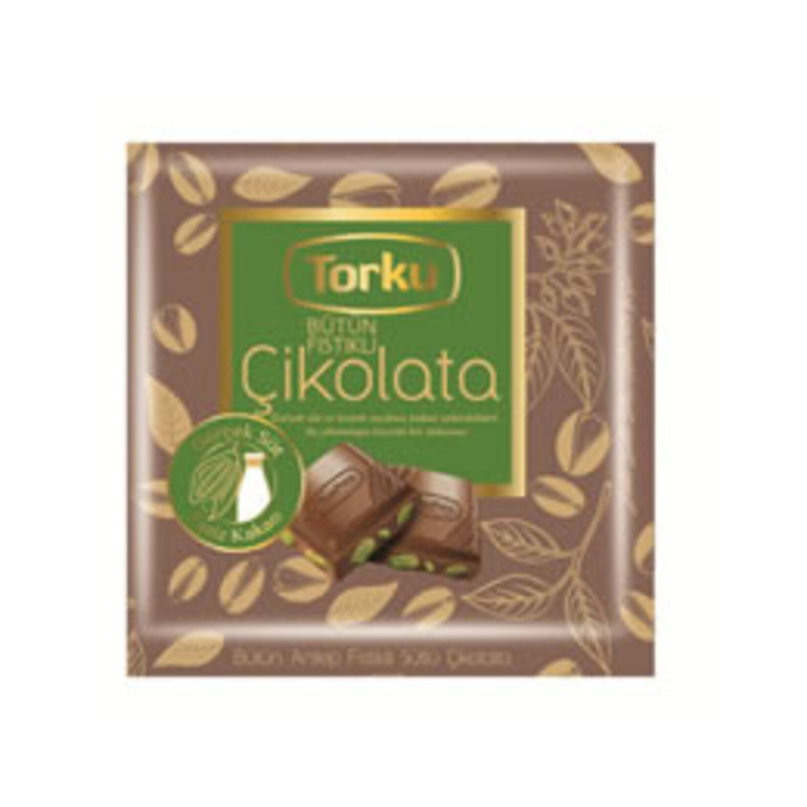 Torku Antep Fıstıklı Kare Çikolata 70 G