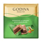 Godiva Antep Fıstıklı Karamelli Sütlü Çikolata Kare 60G