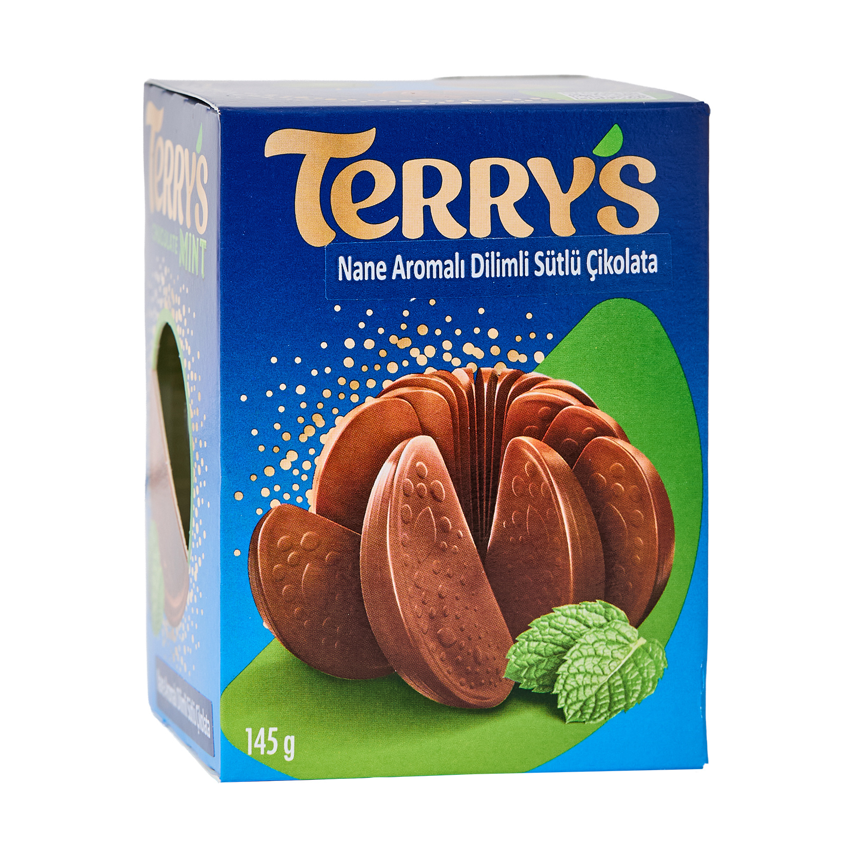 Terry's Ball Mint Nane Aromalı Dilimli Sütlü Çikolata 145 G