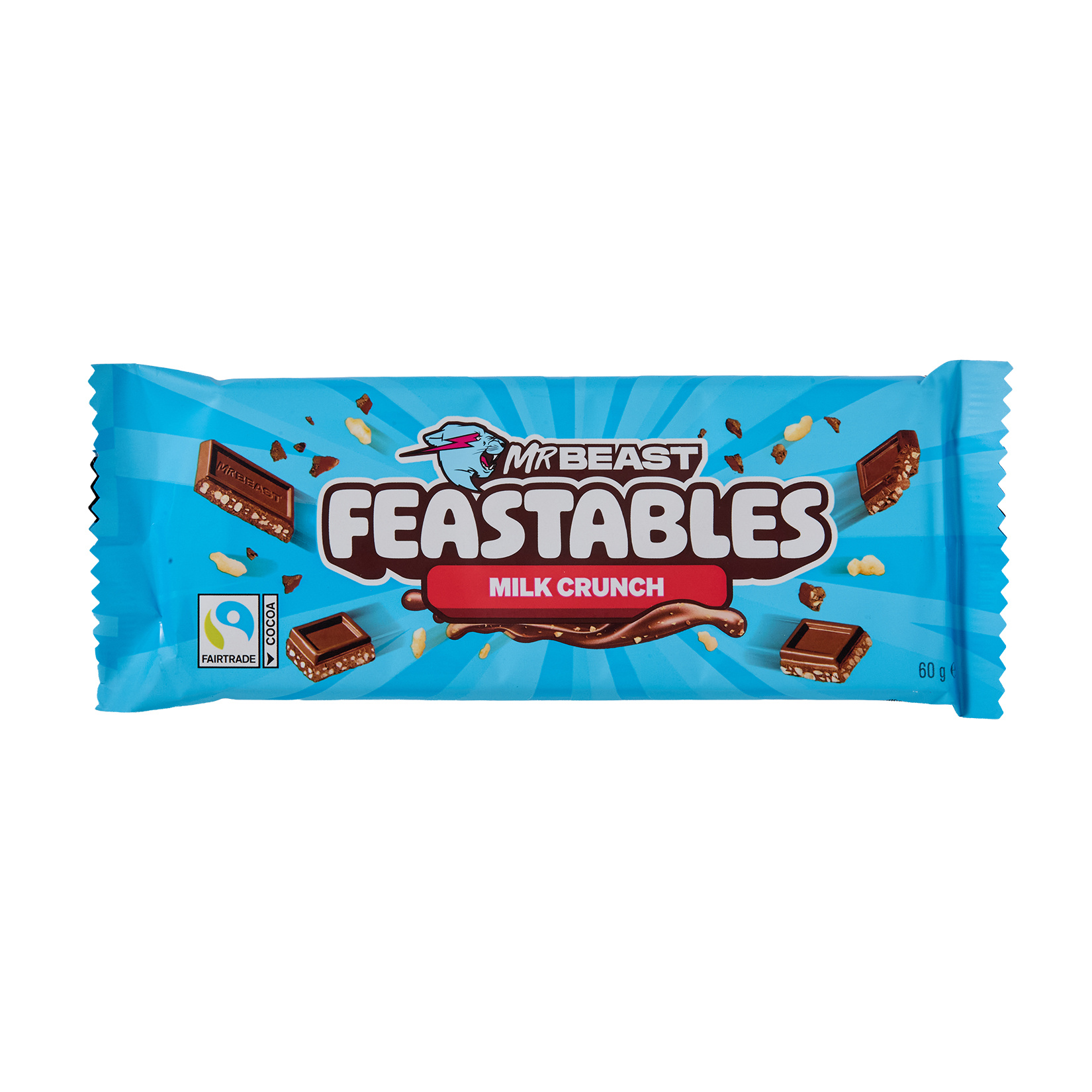Mr Beast Feastables Milk Crunch Çikolata 60 G