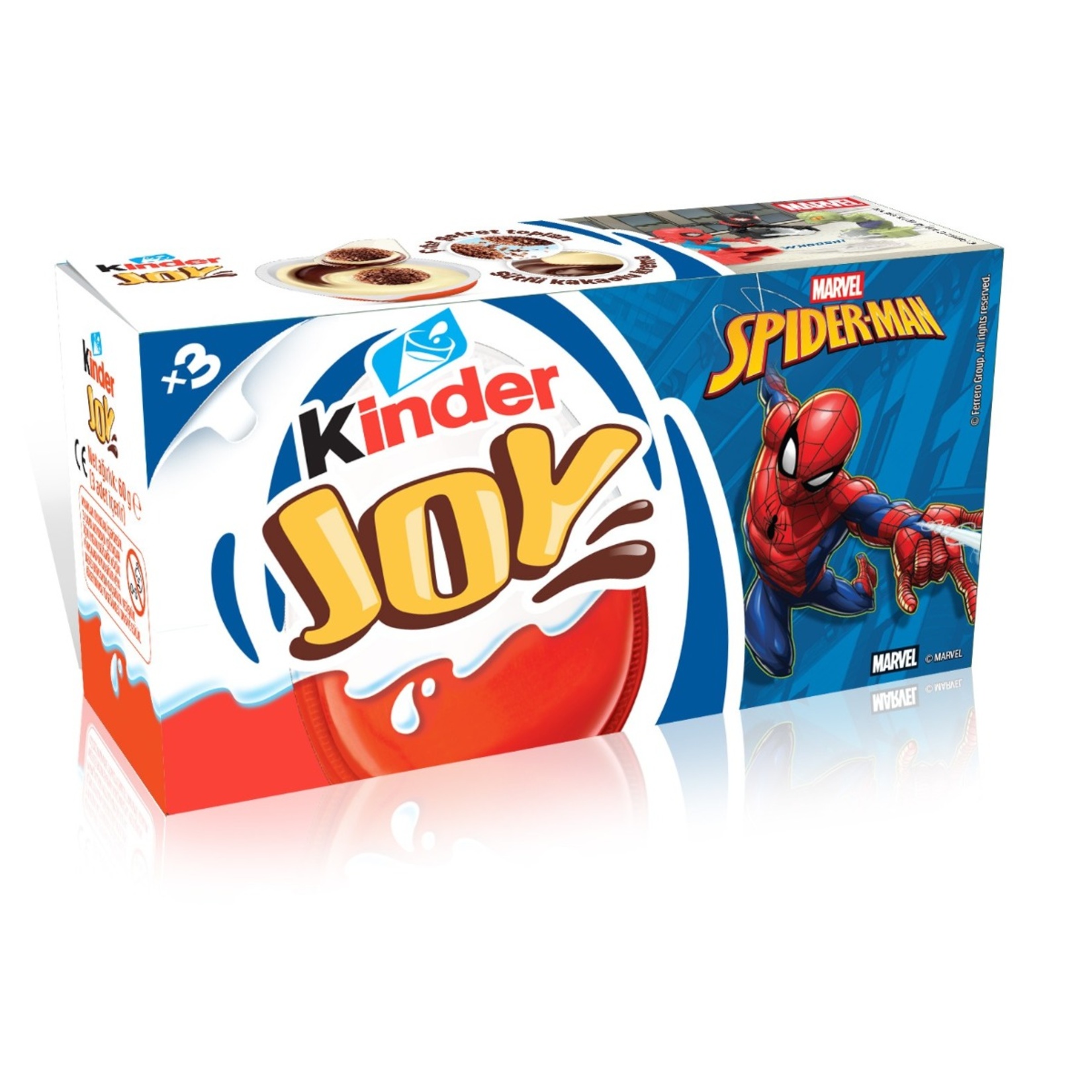Kinder Joy Lisanslı Erkek 3 x 20 G
