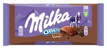 Milka Oreo Choco Sütlü Çikolata Kaplı Bisküvi Parçaları 100G