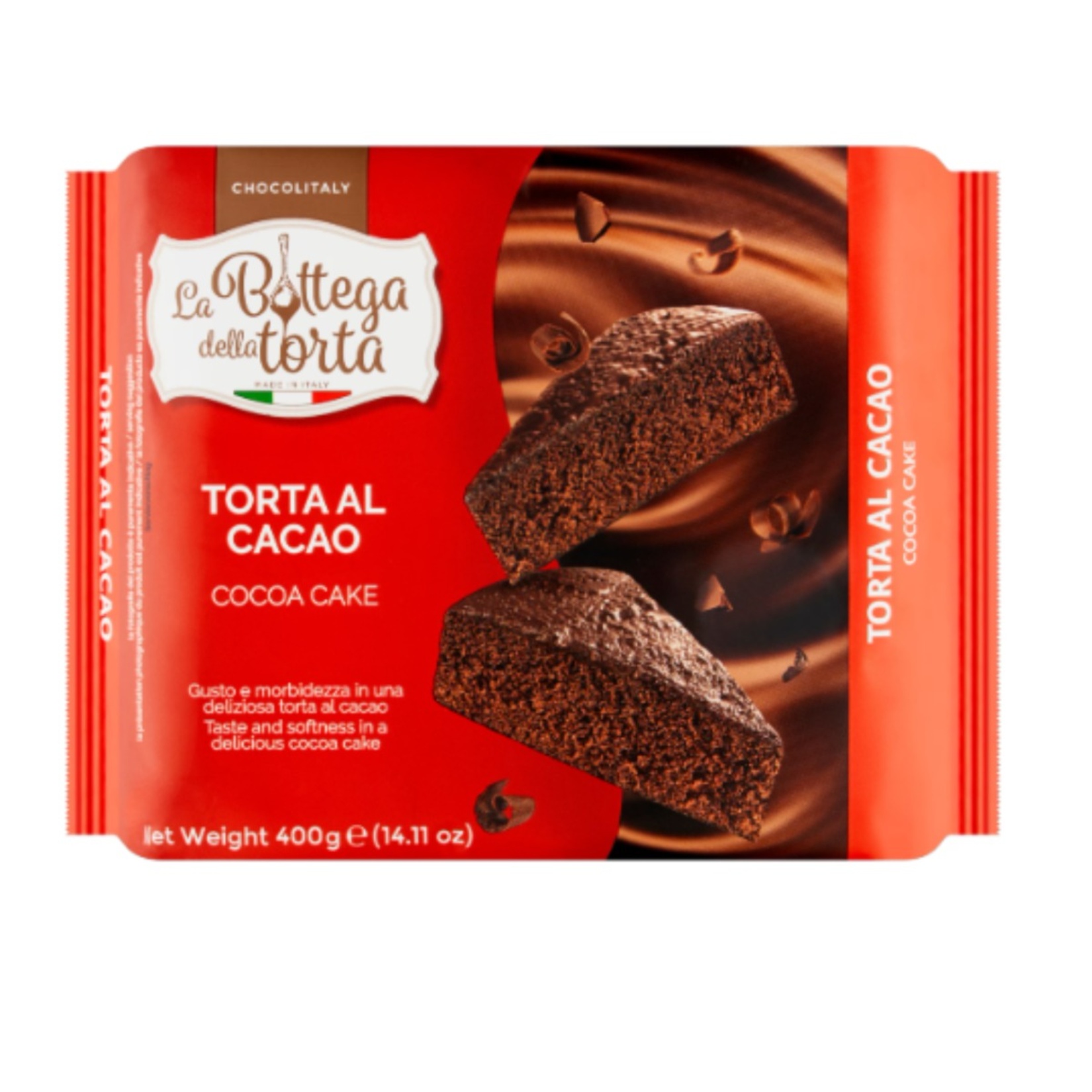 Chocolitaly La Bottega Della Torta Cocoa Cake 400 G