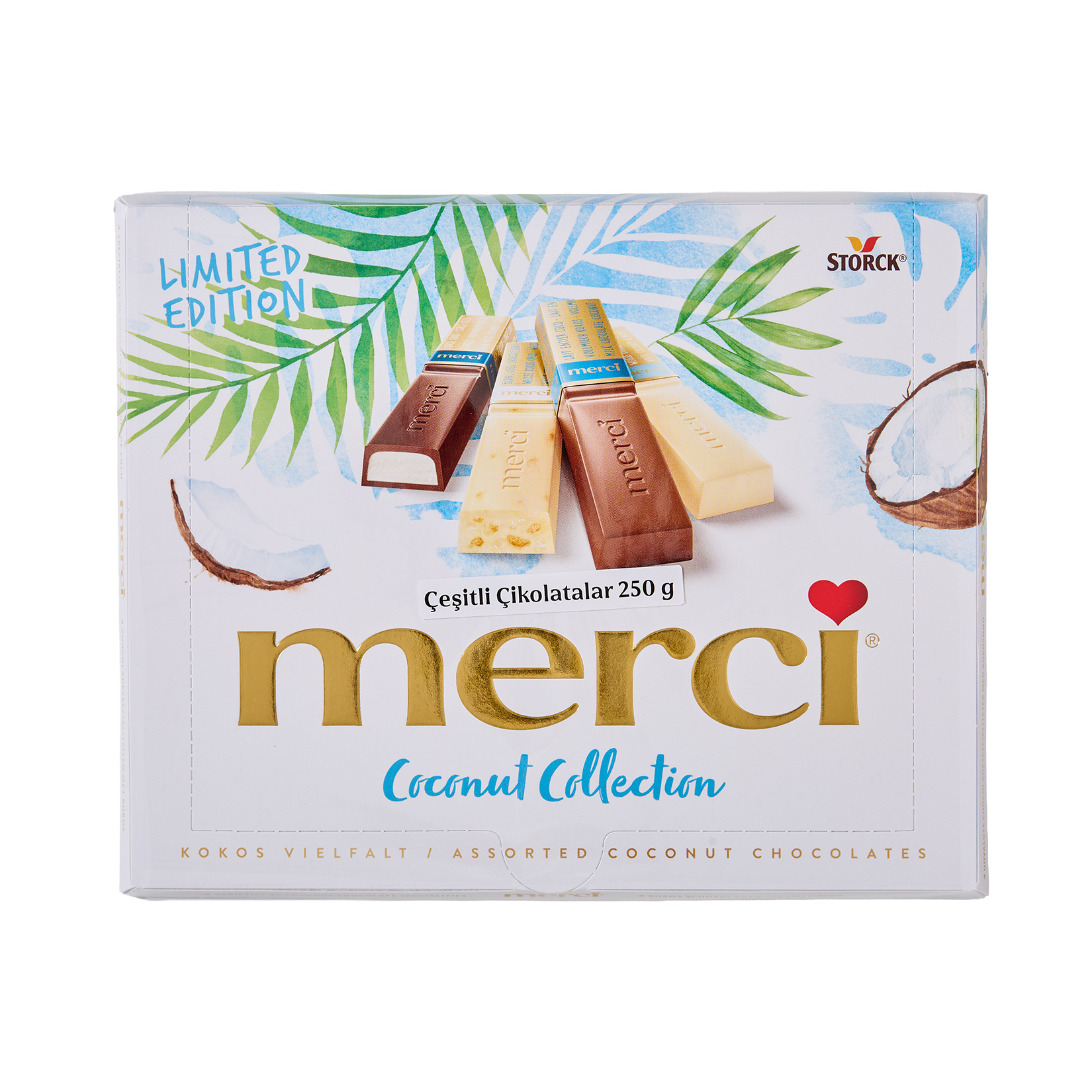 Merci Hindistan Cevizli Çeşitli Çikolatalar 250 G