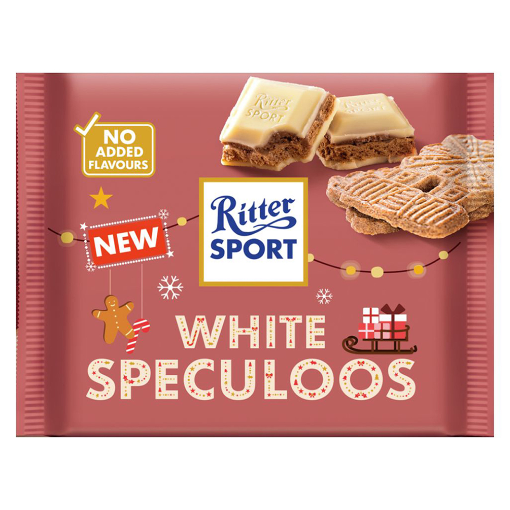 Ritter Sport White Speculoos Beyaz Çikolata 100 G