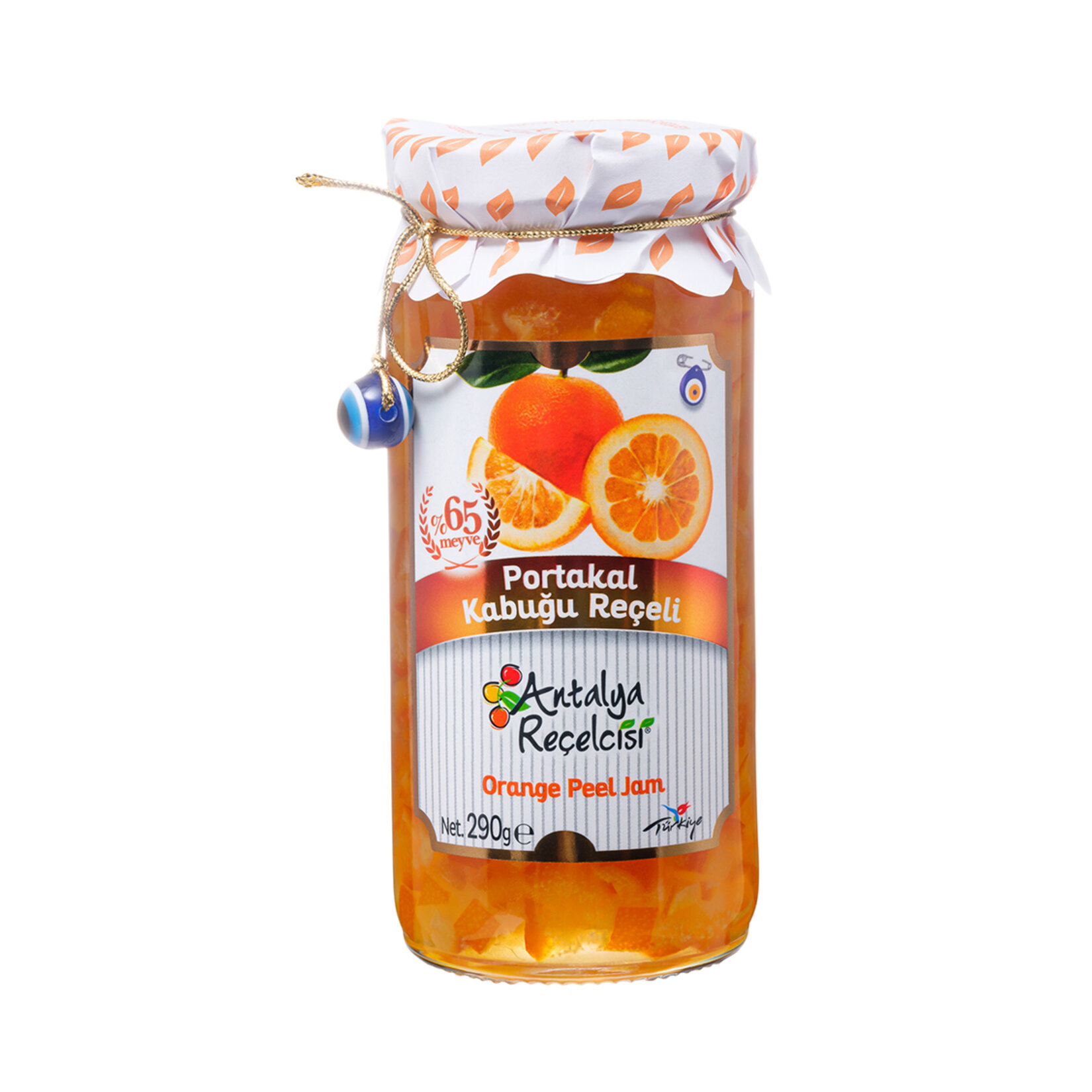 Antalya Reçelcisi Portakal Kabuğu Reçeli %65 Meyve 290G