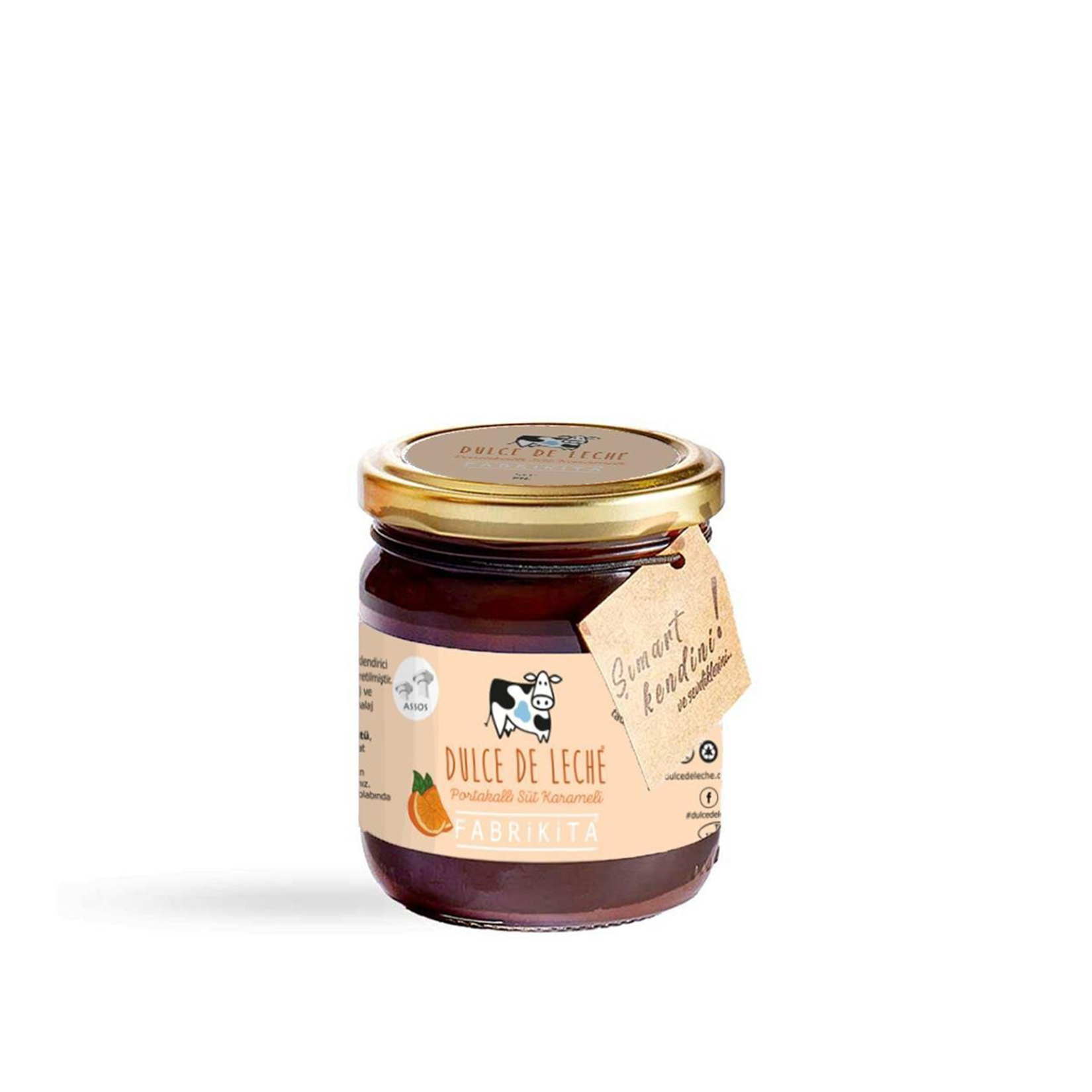 Dulce De Leche Portakallı Süt Karameli 230 G