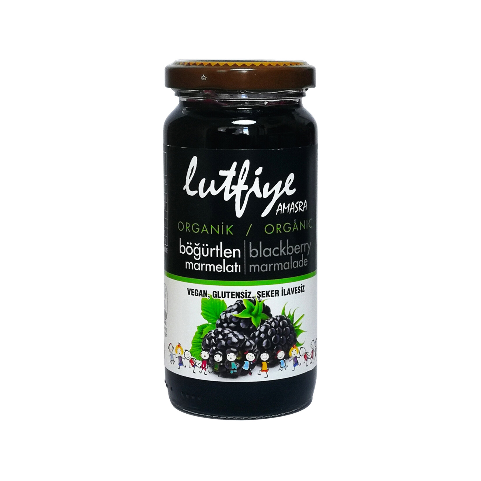 Lutfiye Organik Böğürtlen Marmelatı 280 G