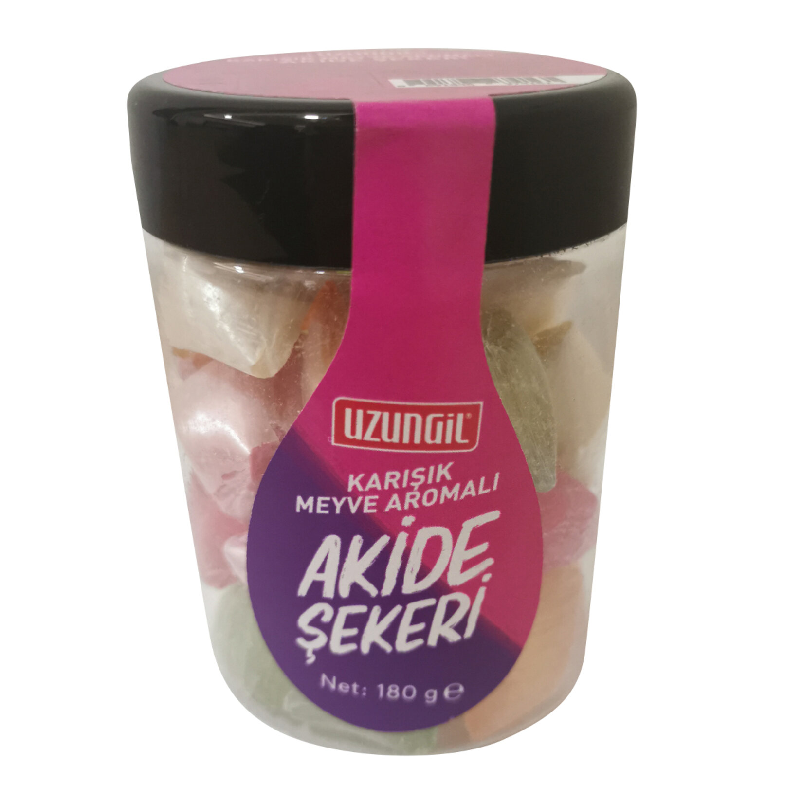 Uzungil Karışık Meyve Aromalı Akide Şekeri 180 G