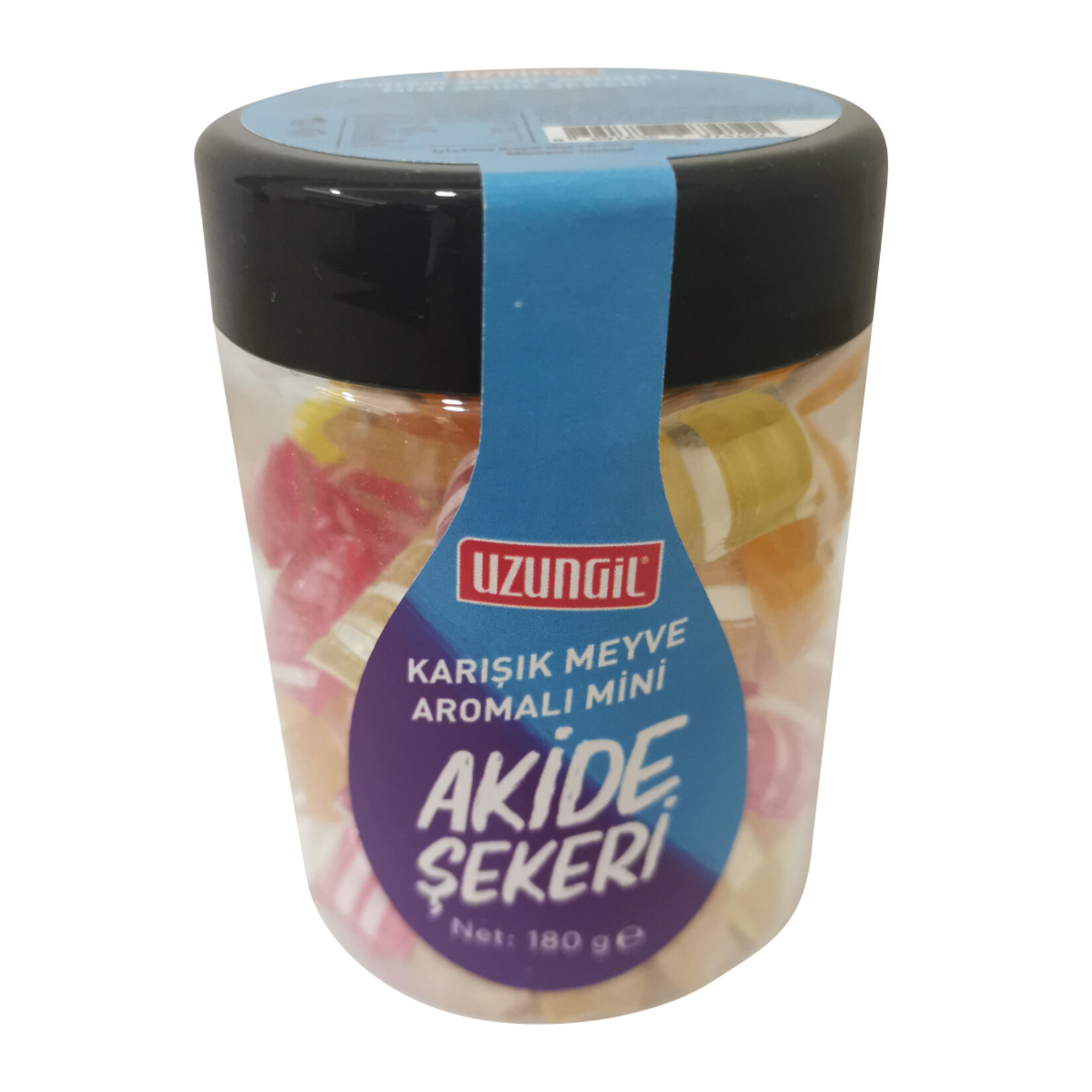 Uzungil Karışık Meyve Aromalı Mini Akide Şekeri 180 G