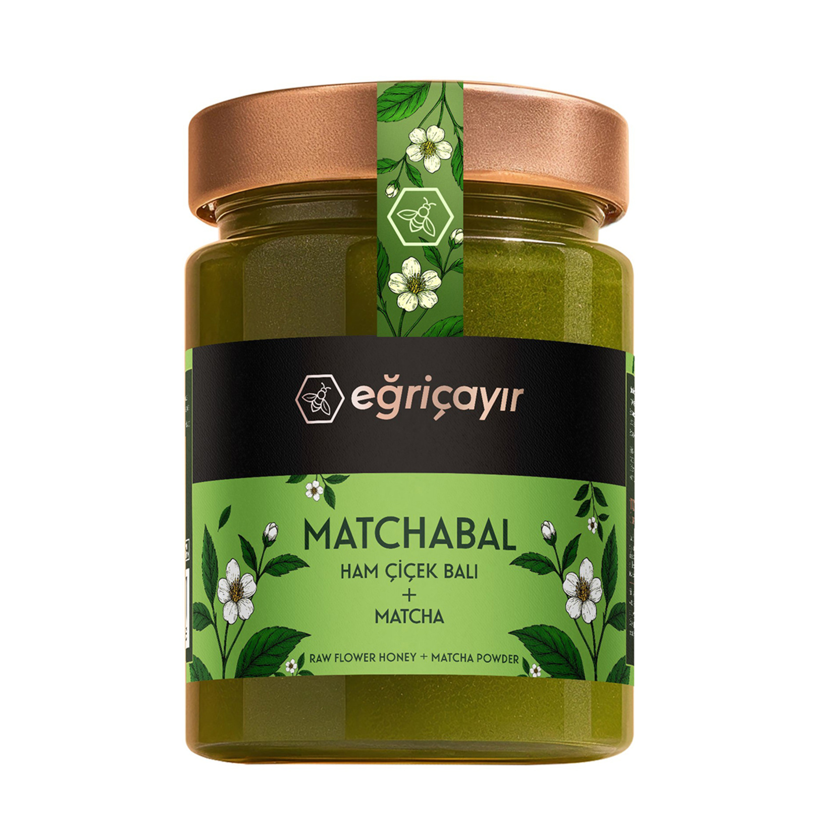 Eğriçayır Matchabal Ham Çiçek Balı + Matcha 420 G