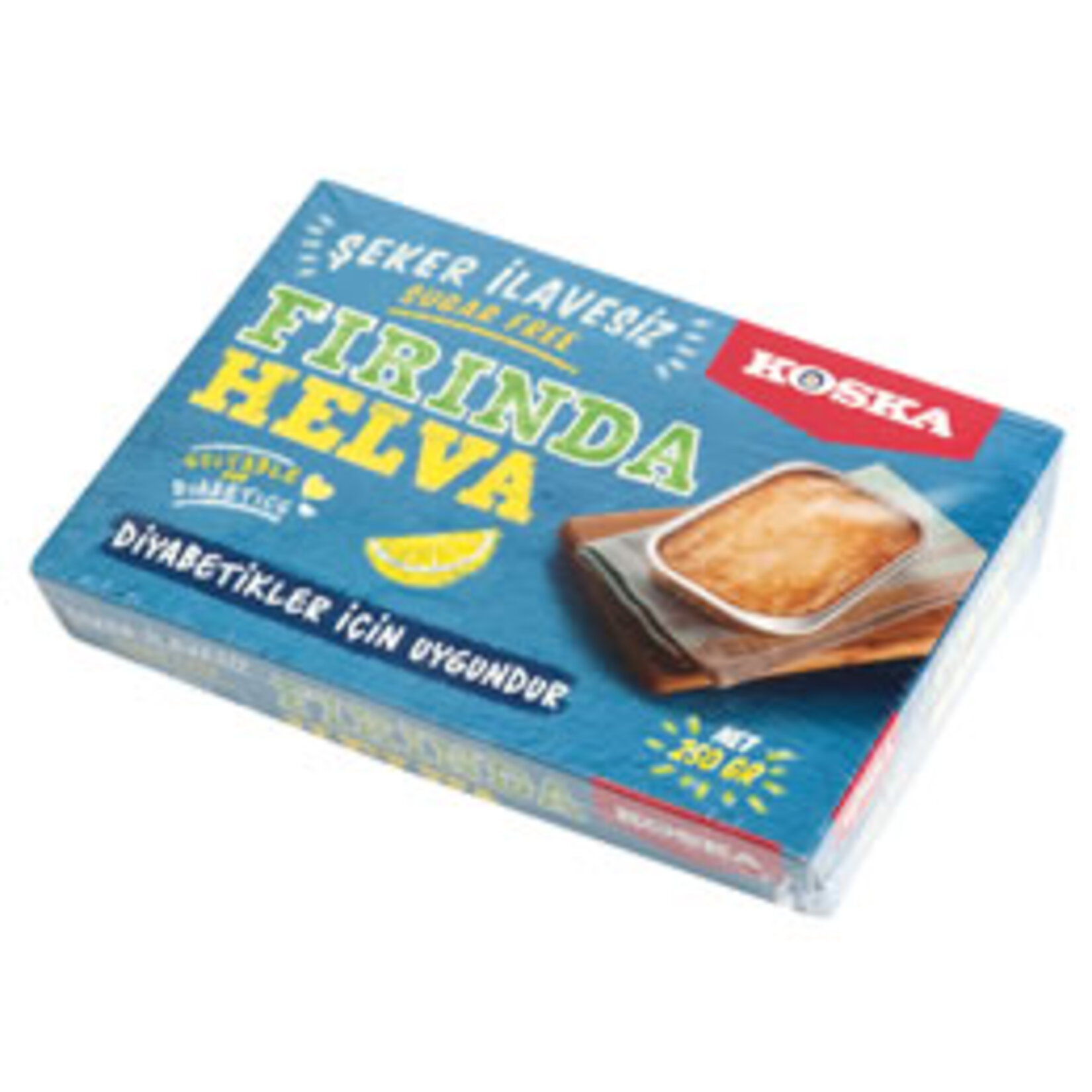 Koska  Şeker İlavesiz Fırında Helva 250 G