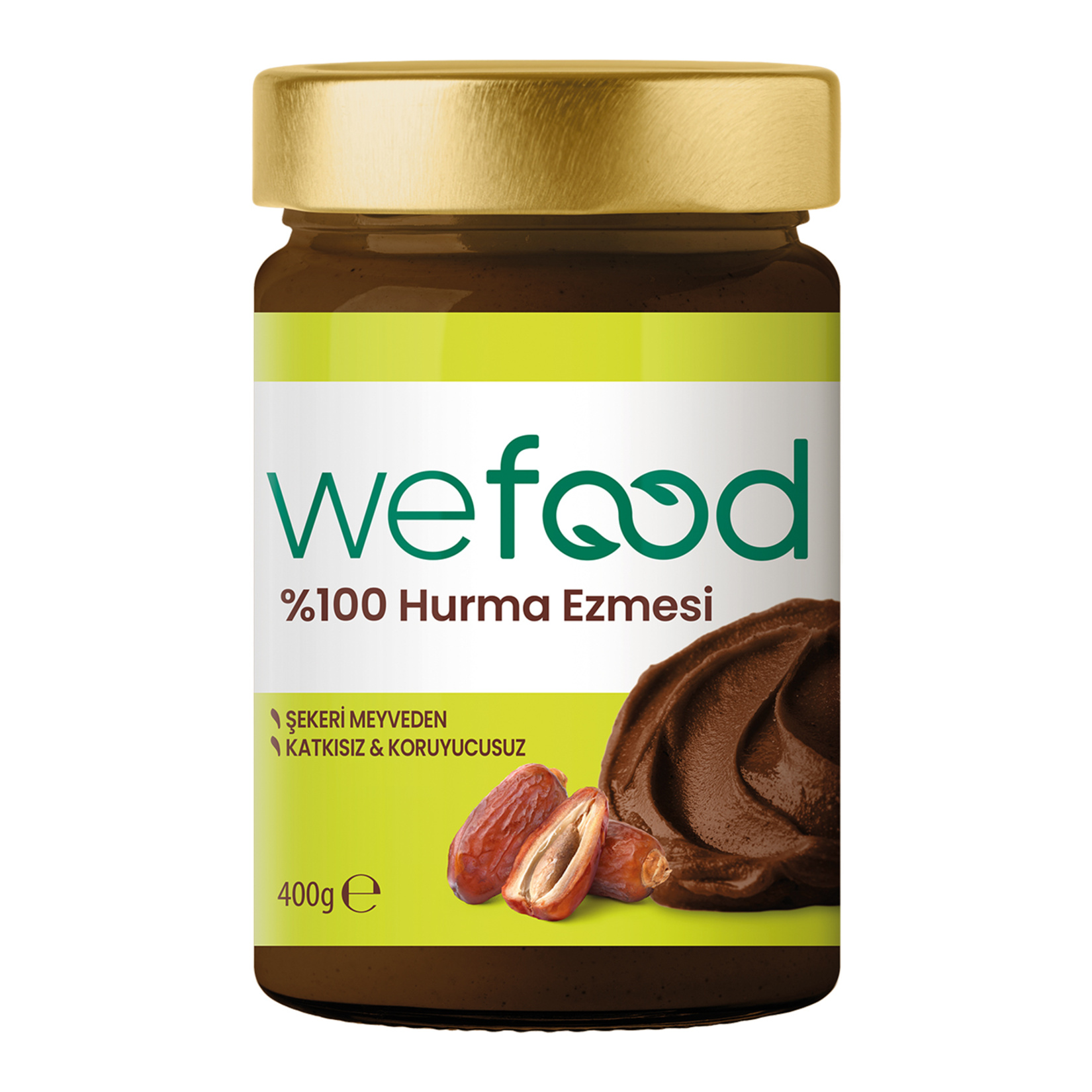 Wefood %100 Sade Hurma Ezmesi 400 G