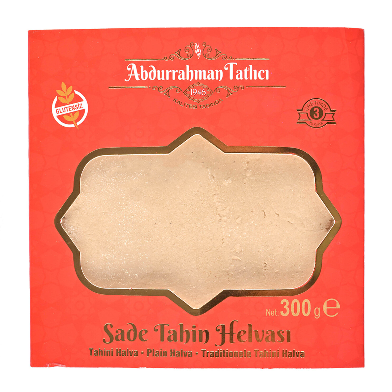 Abdurrahman Tatlıcı Tahin Helvası Sade 300 G