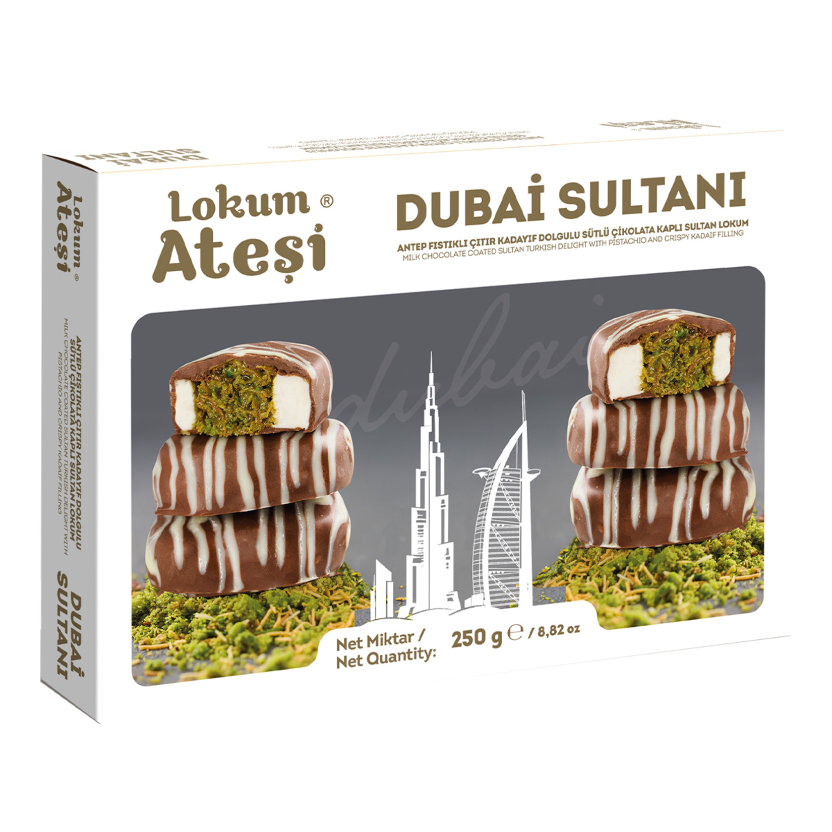 Lokum Ateşi Dubai Sultanı Sultan Lokumu 250 G