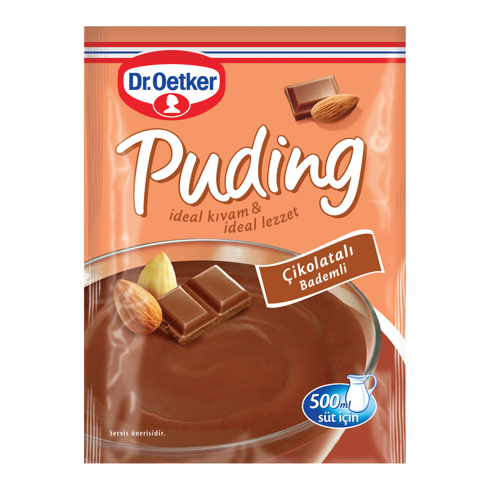 Dr. Oetker Puding Çikolata Bademli 104 G
