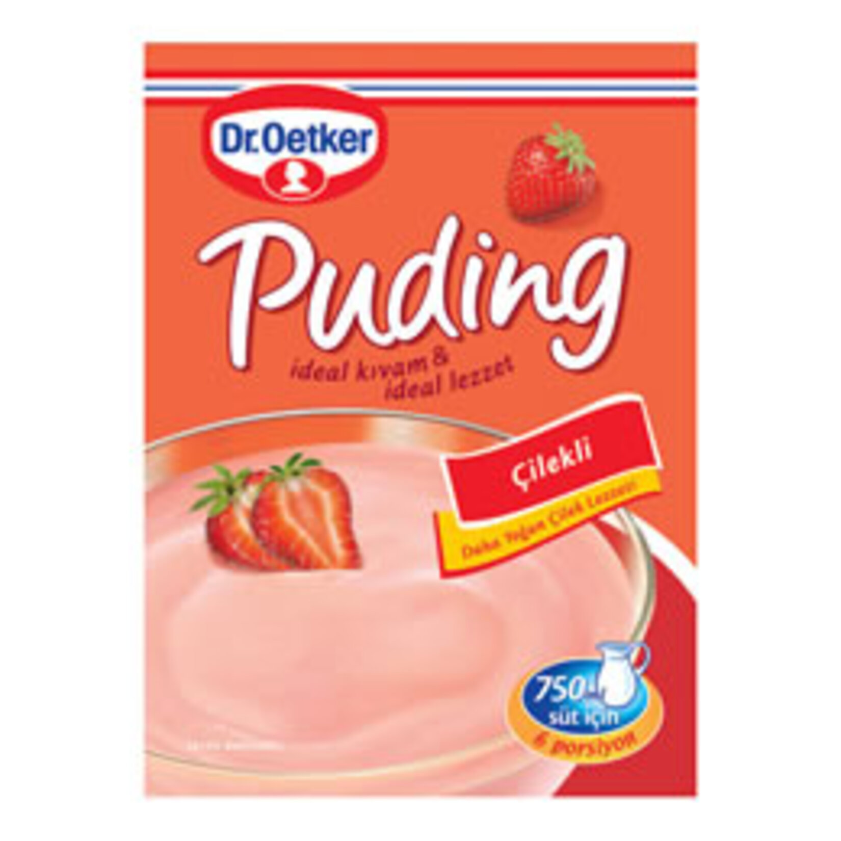 Dr. Oetker Çilekli Puding 125 G