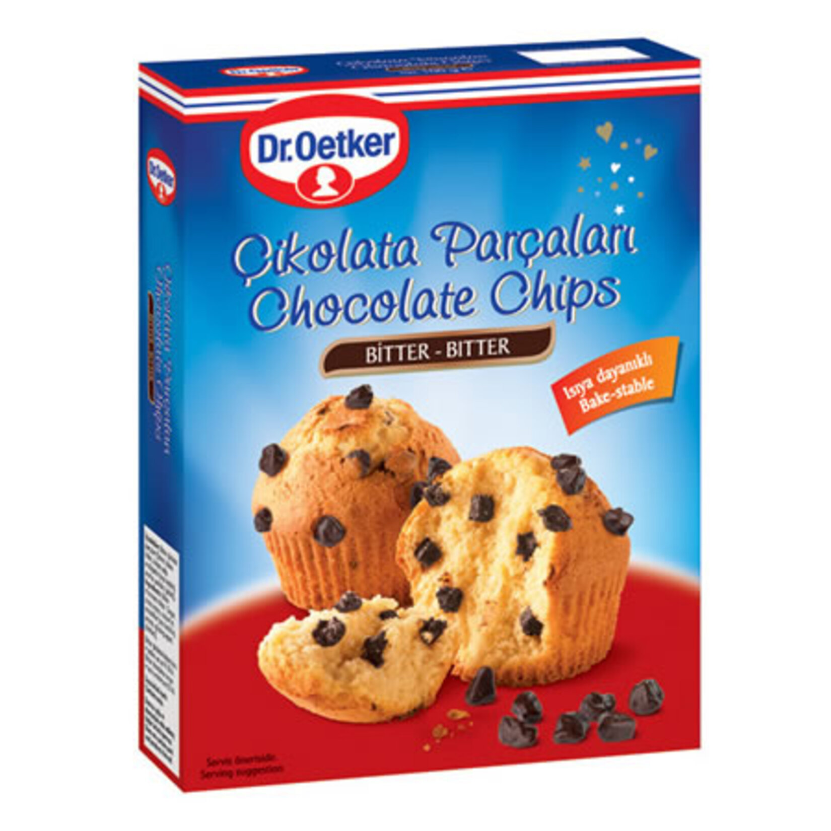 Dr.Oetker Bitter Çikolata Parçaları 100 G