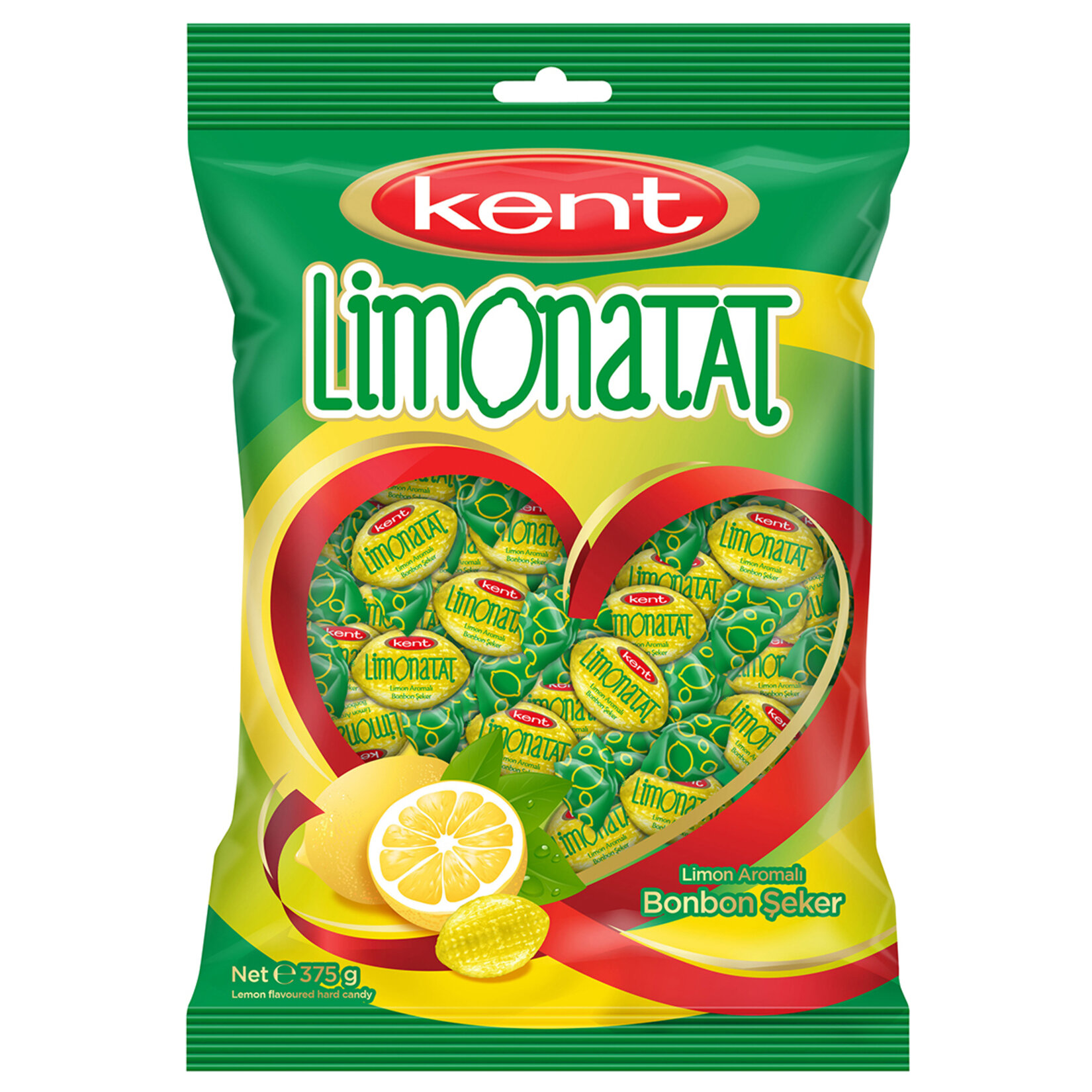 Kent Limonatat Bonbon Şeker 375 G
