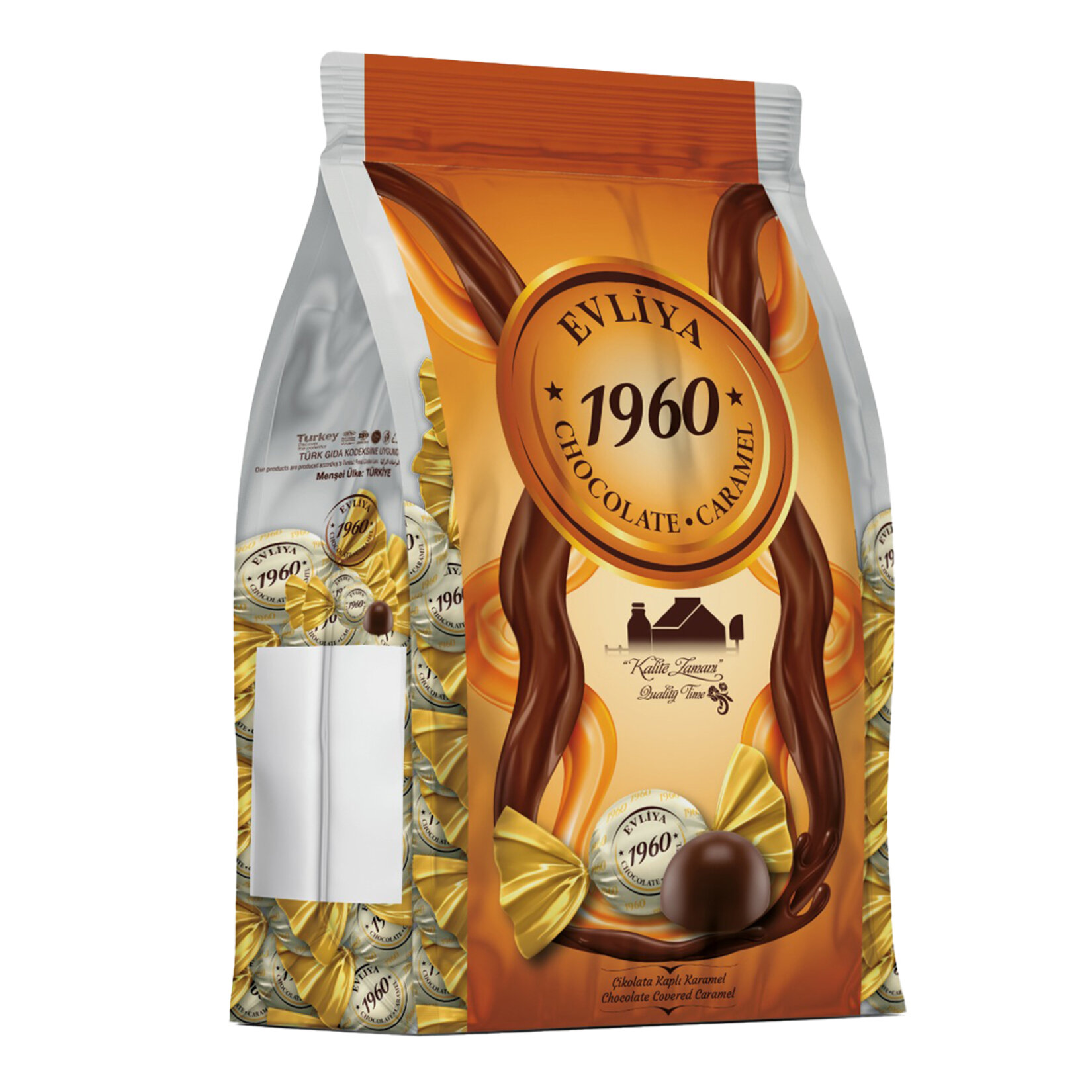 Evliya 1960 Sütlü Çikolata Kaplı Karamel 250 G