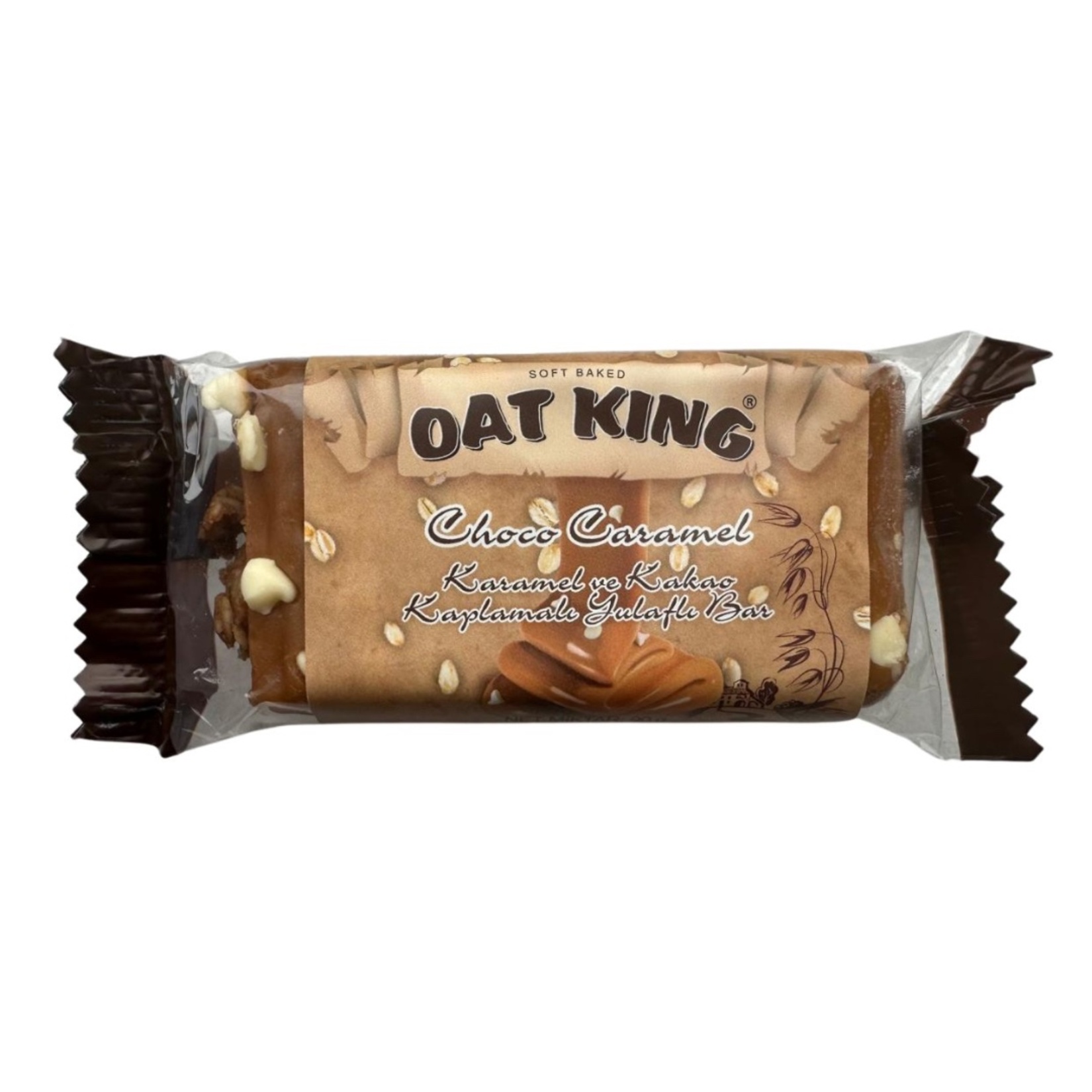 Oat King Karamel & Kakao Kaplamalı Yulaflı Bar 90 G