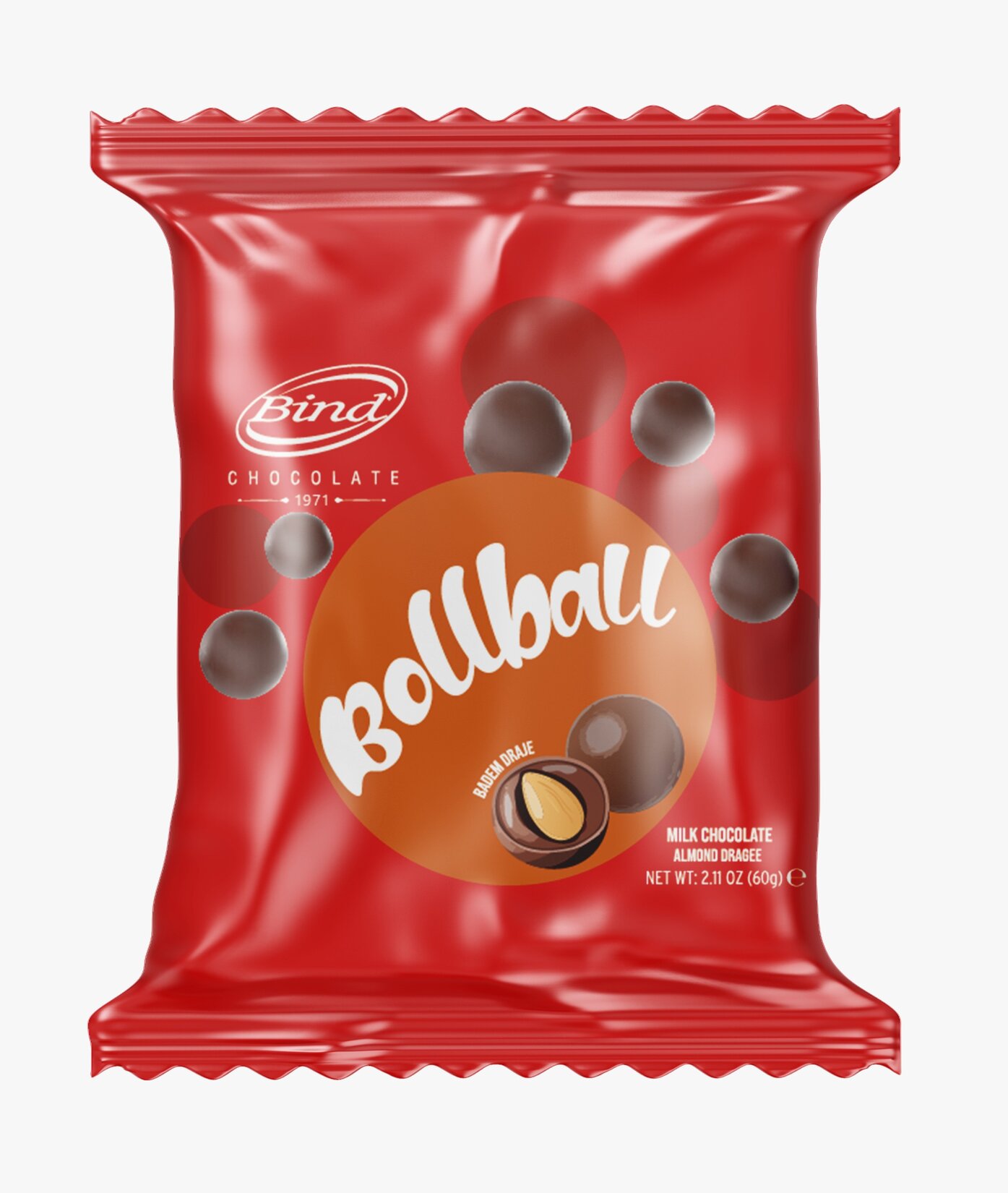 Bind Sütlü Çikolata Kaplı Badem Draje 60 G