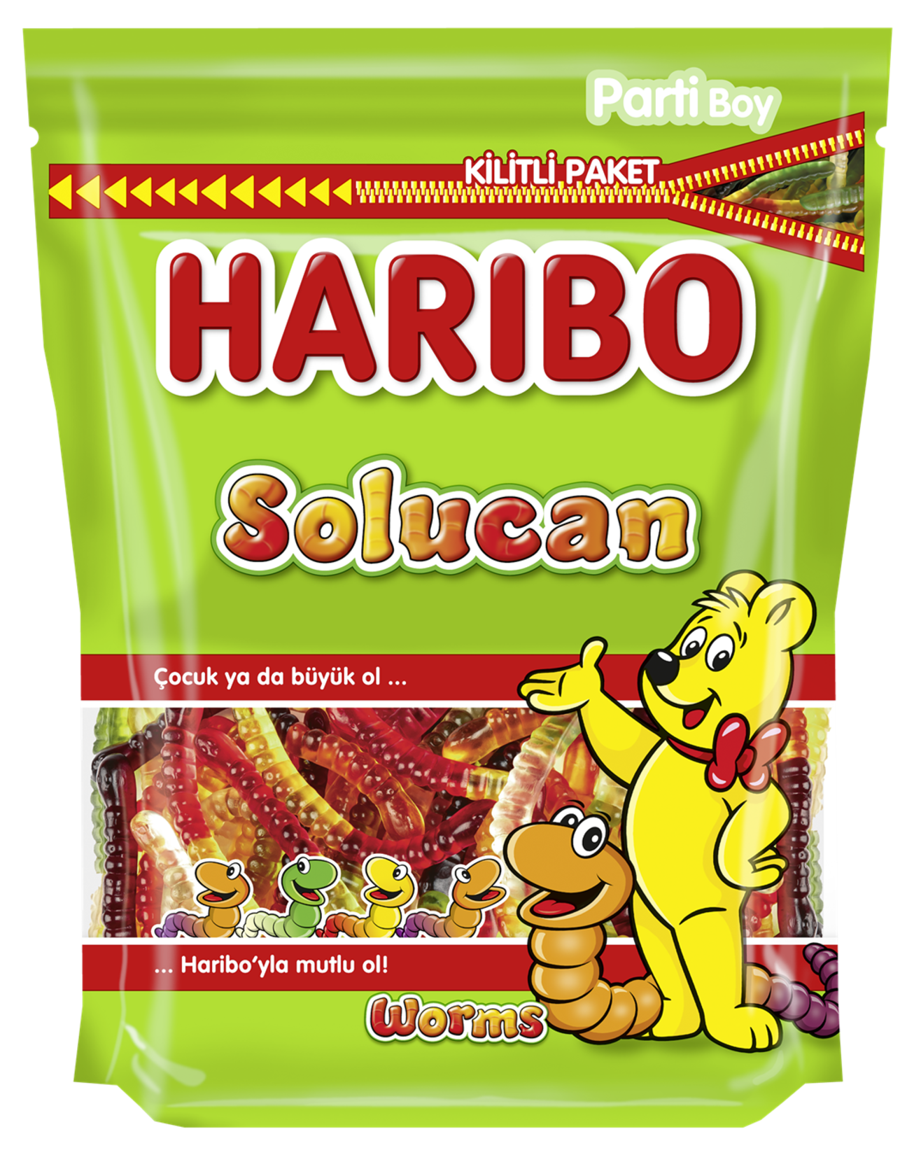 Haribo Worms Kilit Paket 200 G