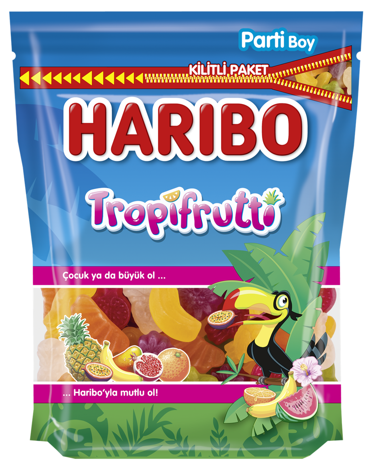 Haribo Tropifrutti Kilit Paket 200 G